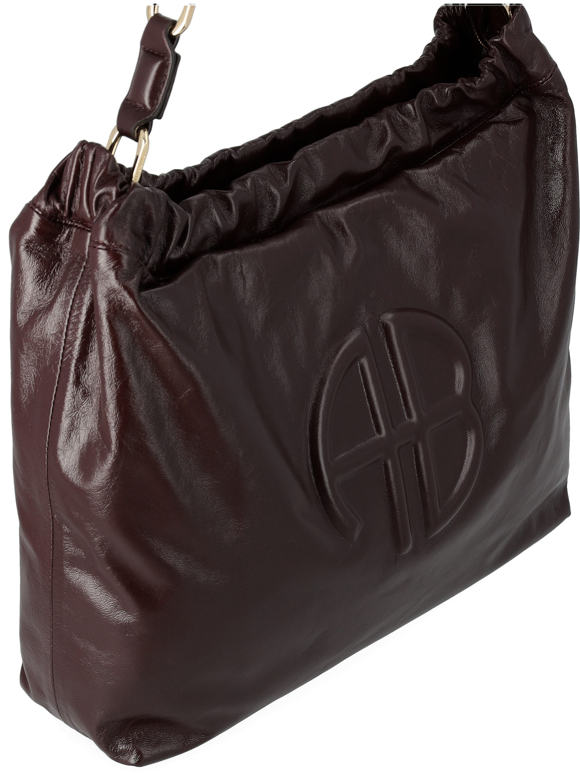 Calepin Pour Bloc Addition Cuir Bordeaux 16,5x22,5cm