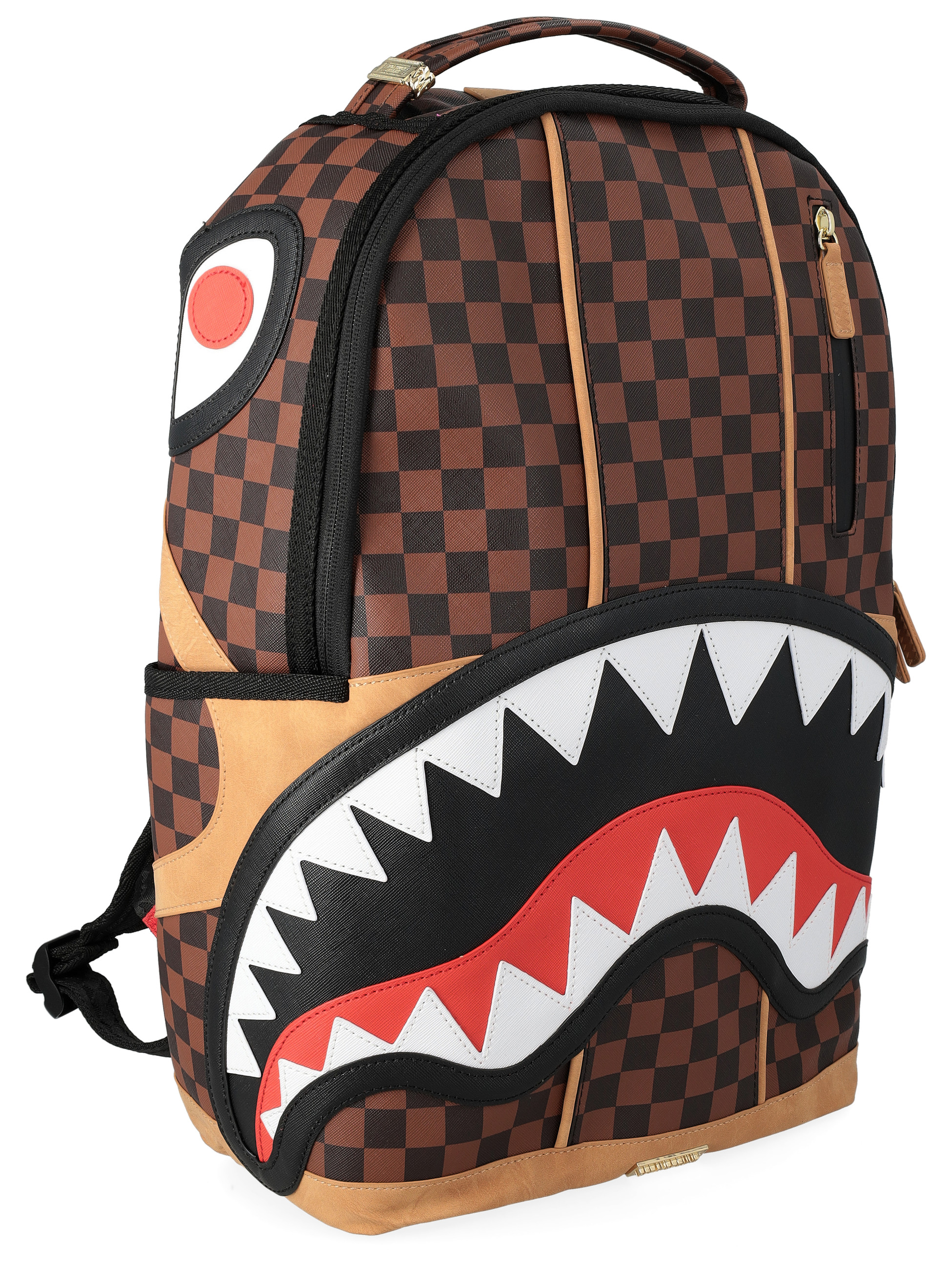 Sprayground Backpack in Brown Vegan Leather | H-Brands