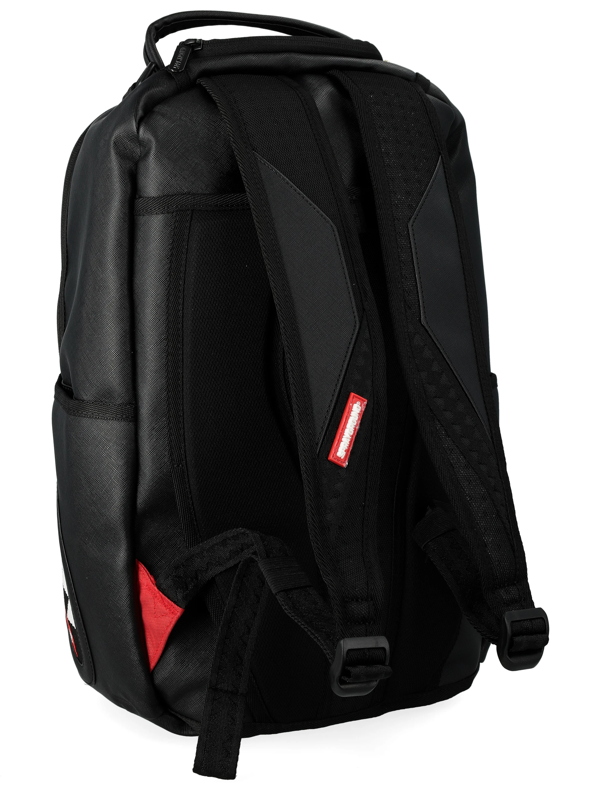 Sprayground  NWT Black Vegan Leather Medium Backpack Sprayground Dark Wave Backpack main image 3