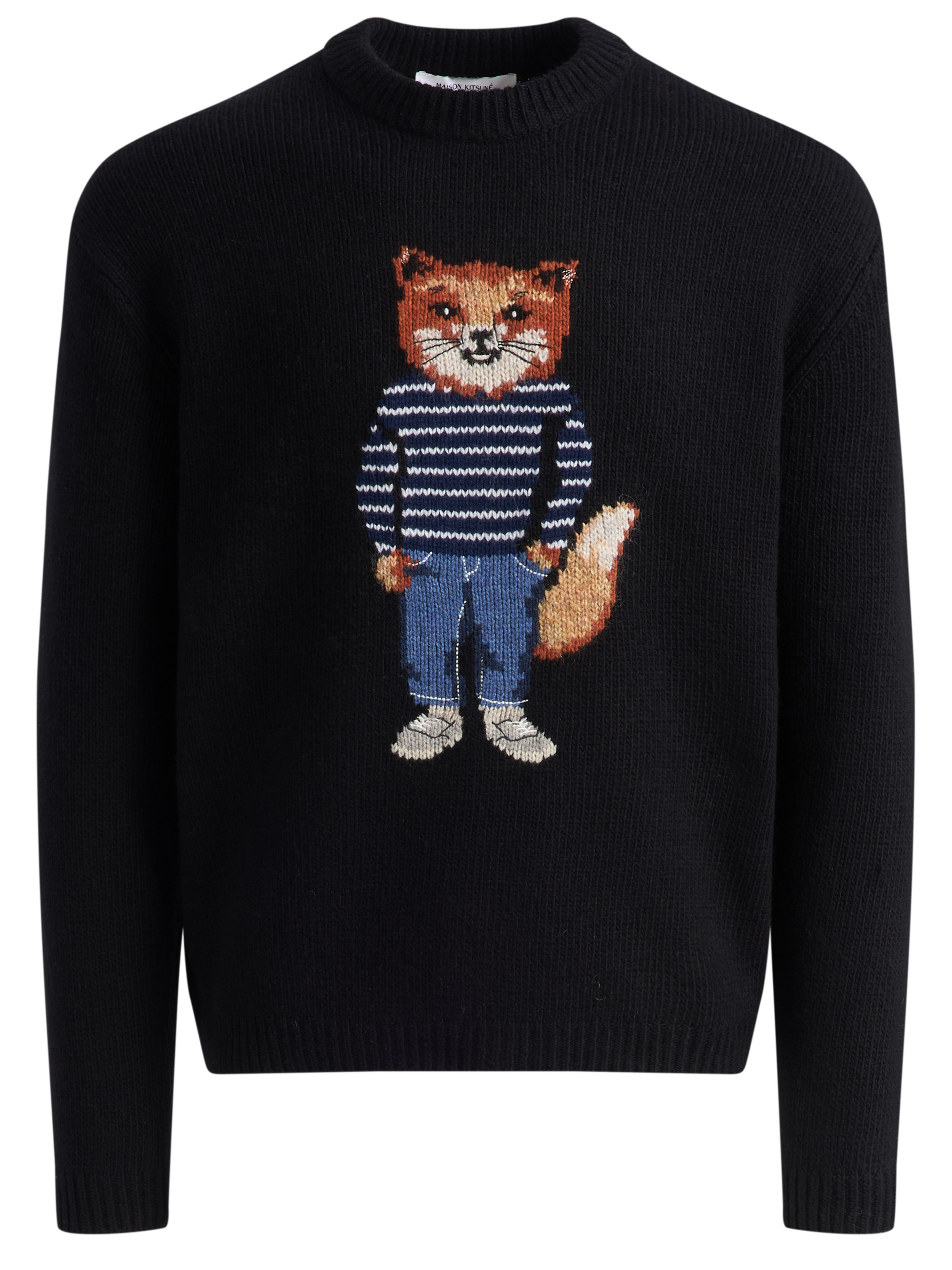 Maison Kitsuné black Maison Kitsuné sweater | H-Brands