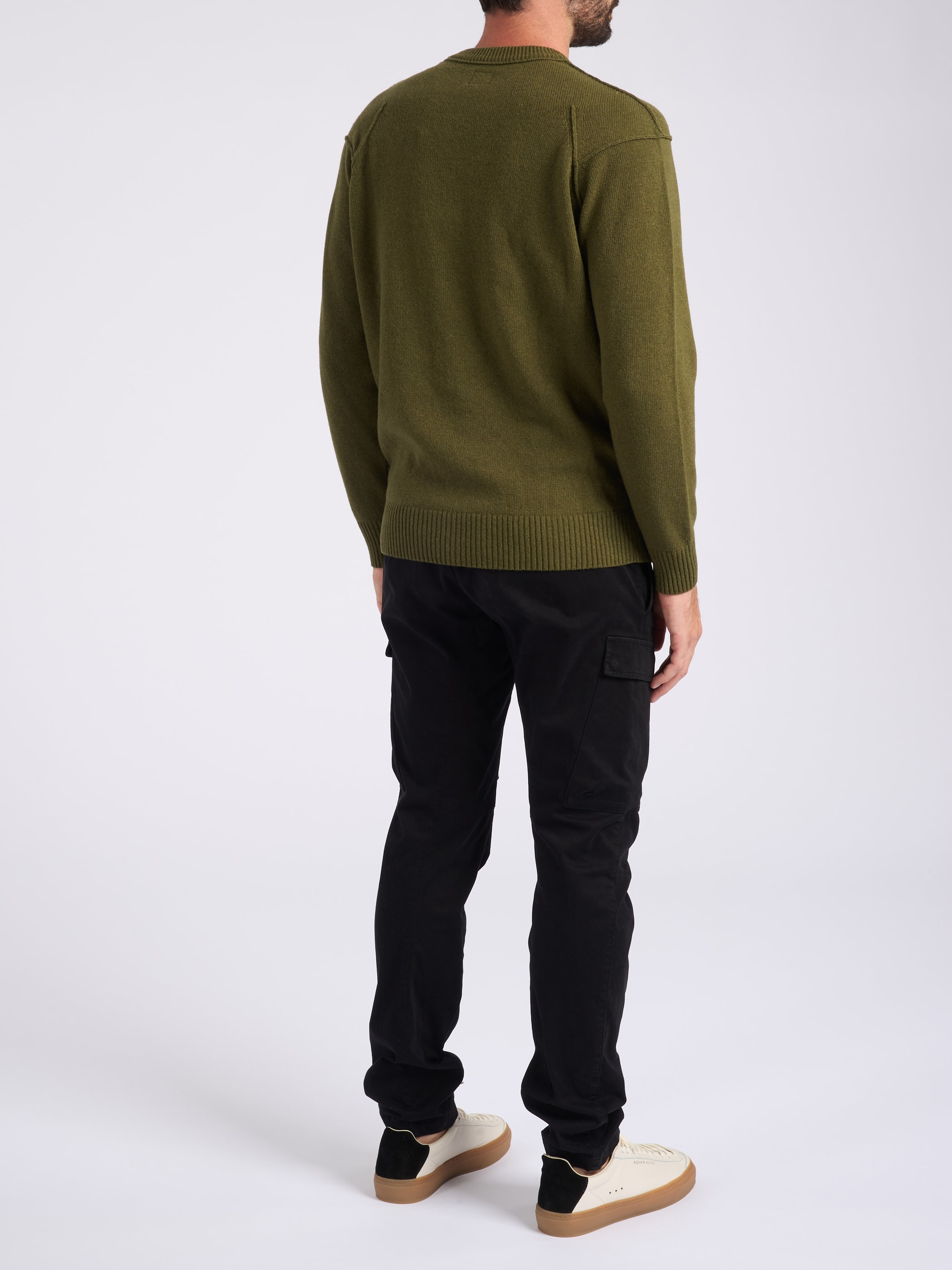 C.P. Company green GRS C.P. Company crew-neck sweater | H-Brands
