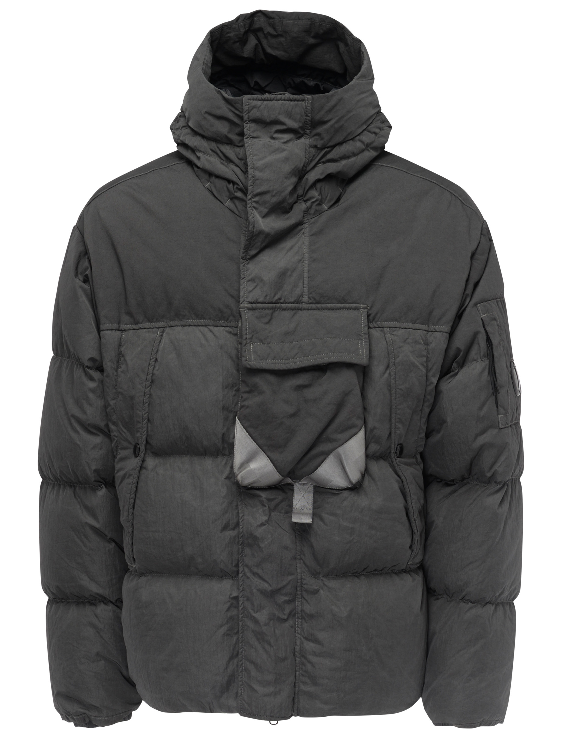 C.P. Company R Mixed Down jacket in Gray | H-Brands