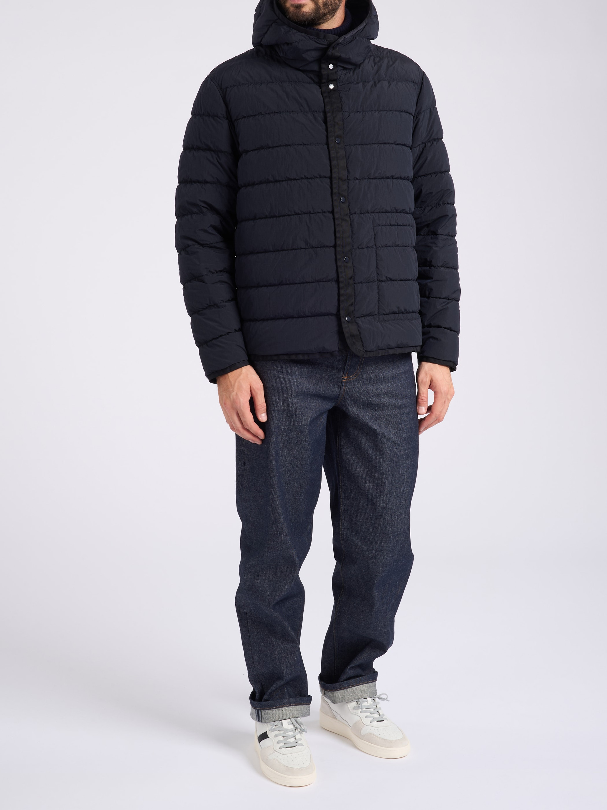L*T様 AW1996 CP COMPANY PADDED JACKET C.P. Company Blue Micro Kei Padded Jacket | H-Brands