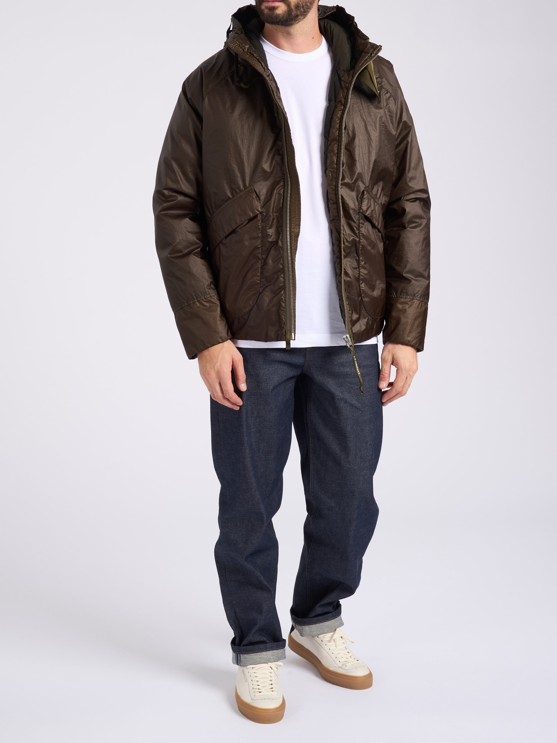 C.P. Company Down jacket in Brown Opal | H-Brands