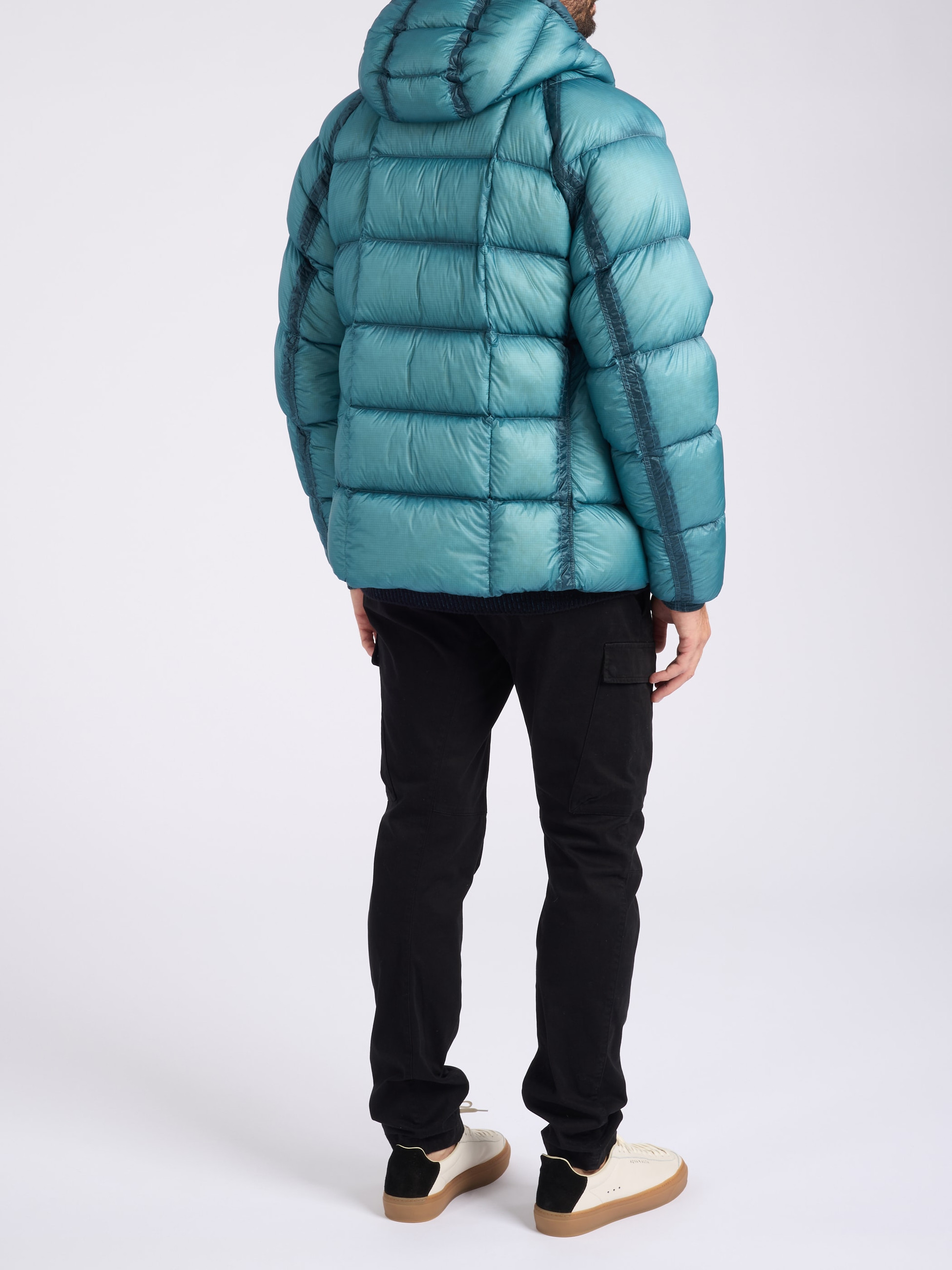 C.P. Company Down jacket C.P. Company light blue D.D. Shell | H-Brands