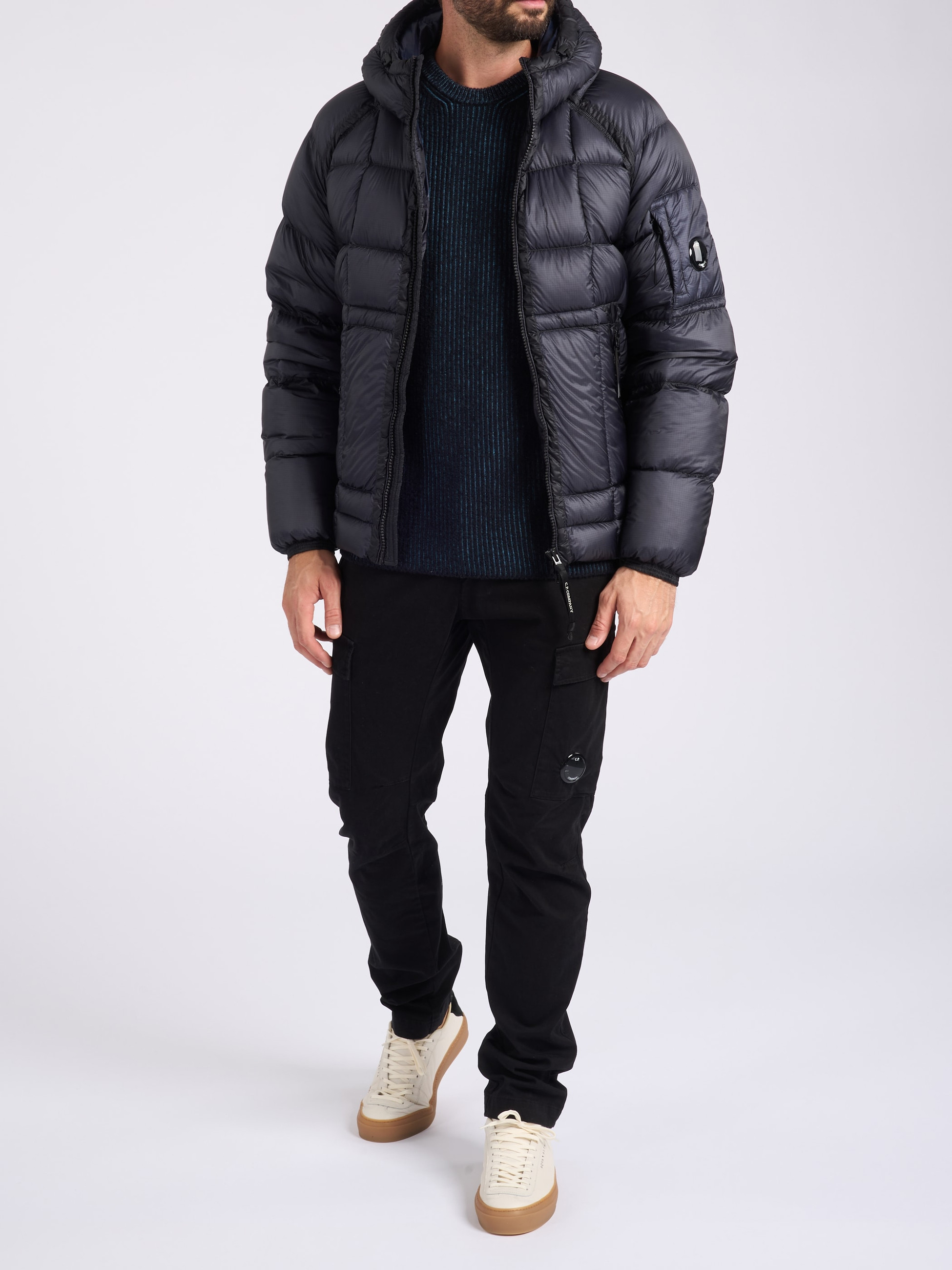 C.P. Company Down jacket C.P. Company blue D.D. Shell | H-Brands