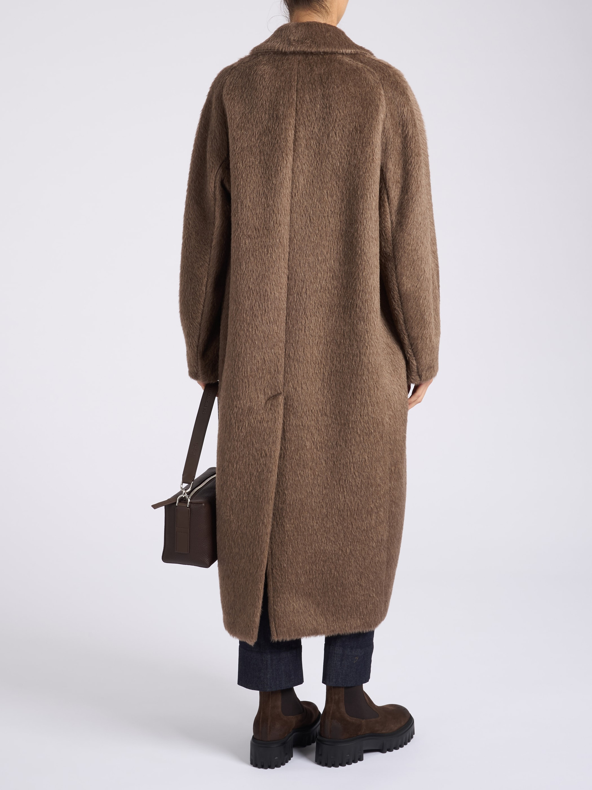S Max Mara Brown Wool Coat | H-Brands