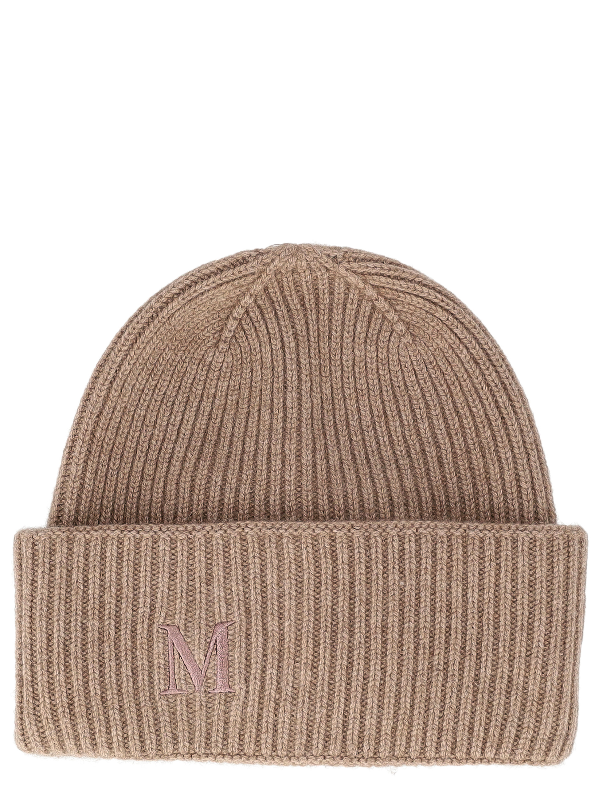Max Mara MMRetina Beige Cashmere Beanie | H-Brands