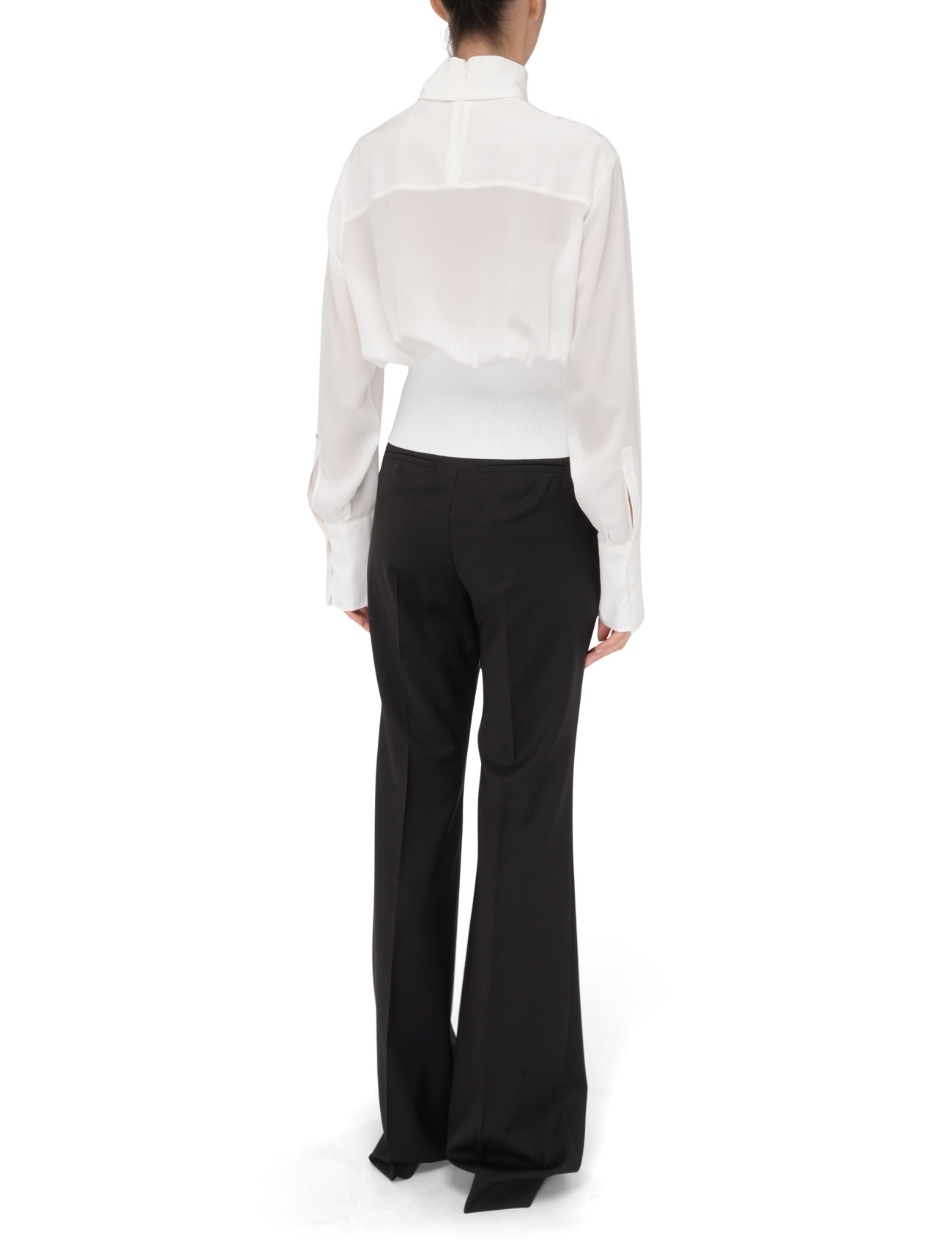 Sportmax white silk blouse | H-Brands