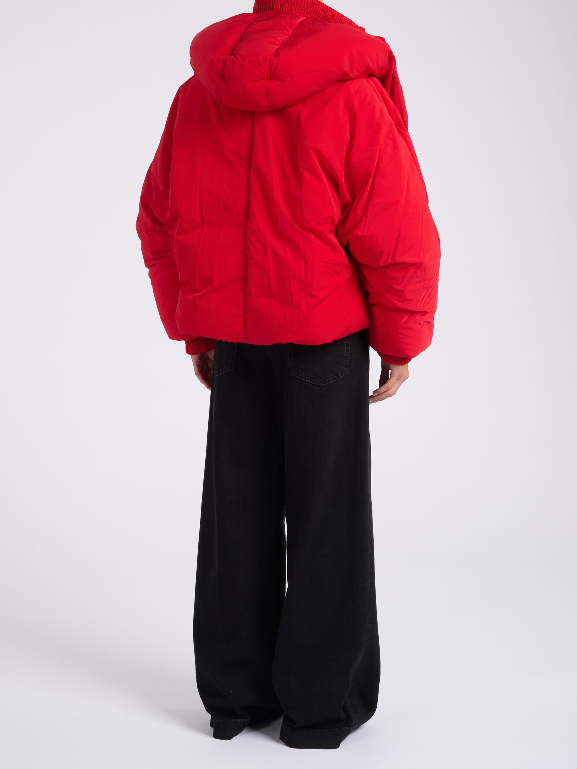 Sportmax Down jacket in Red Technical Fabric | H-Brands