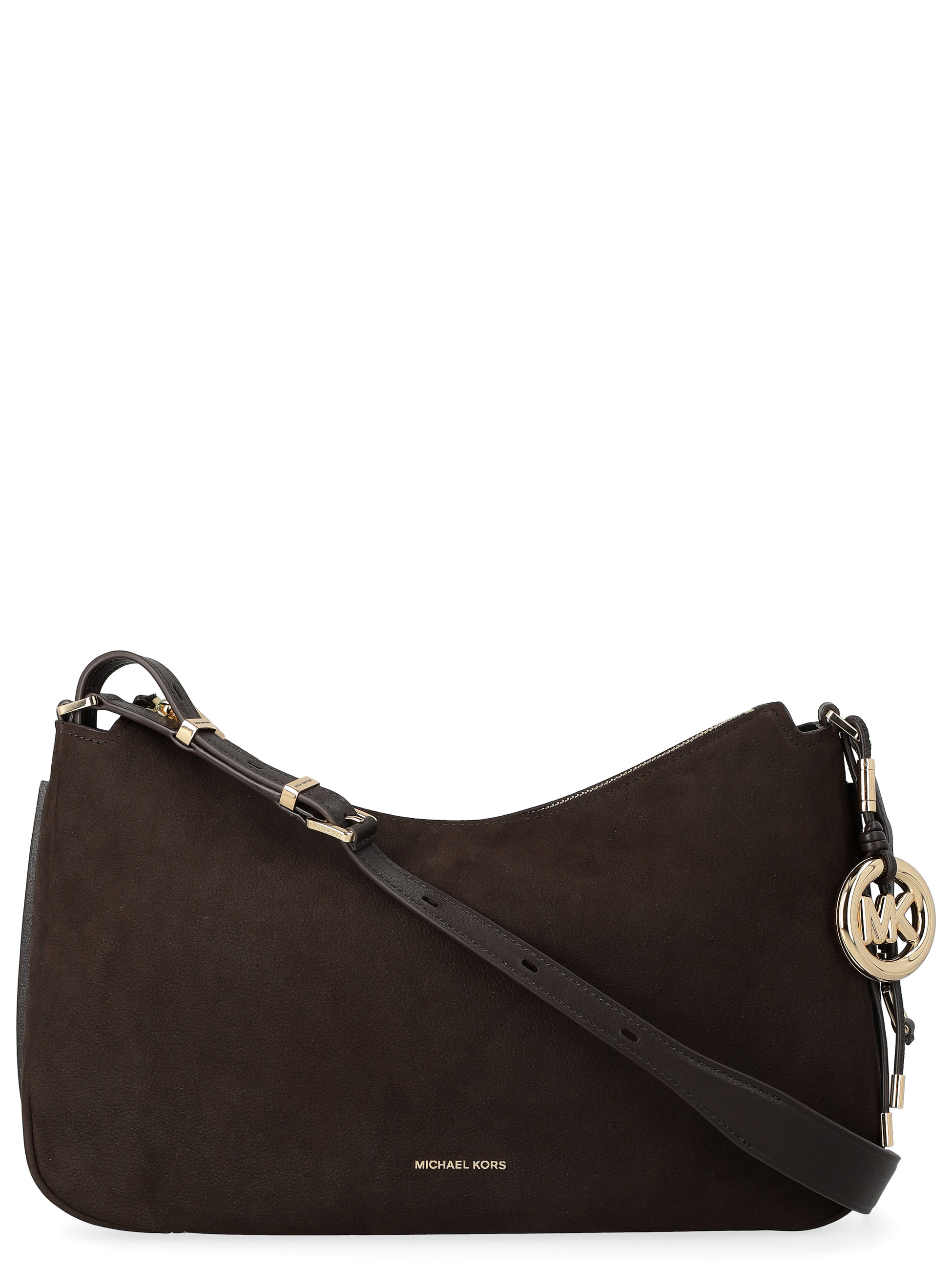Michael Kors Medium Chocolate-Colored Nubuck Handbag | H-Brands