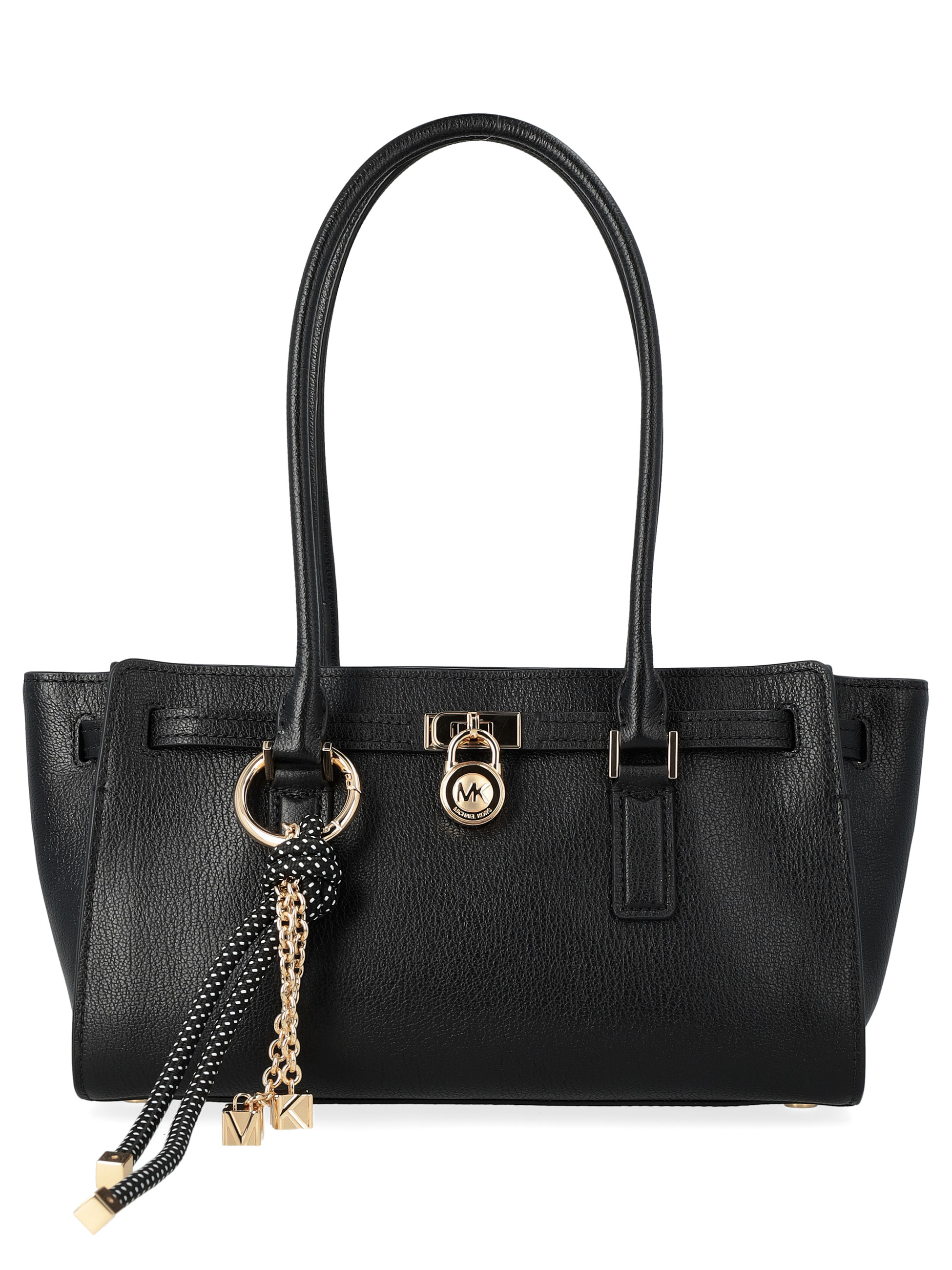 Michael Kors Hamilton Moderne pequeño bolso de cuero negro