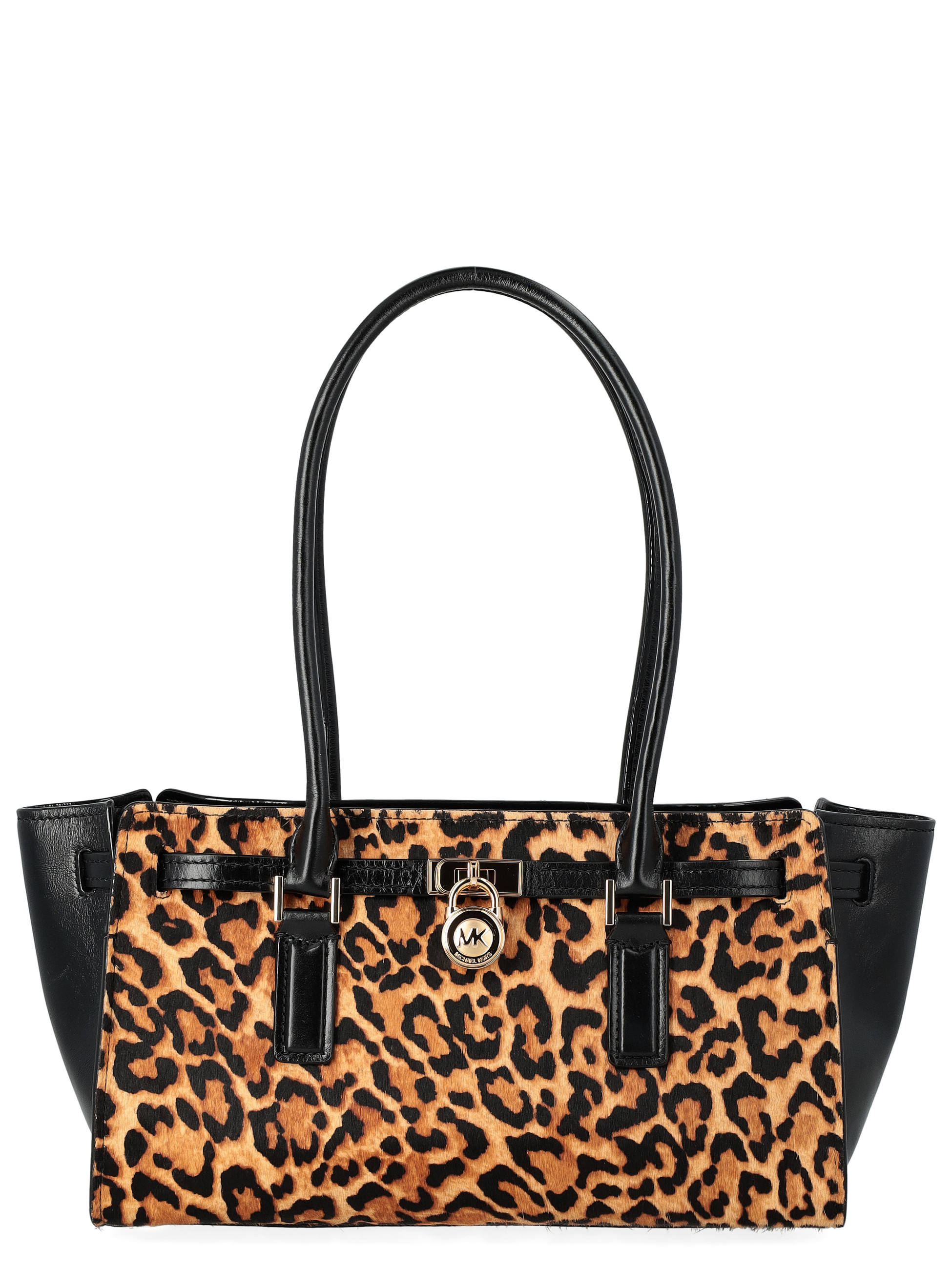 Michael Kors Small Handbag in Leopard-Print Faux Pony Skin | H-Brands