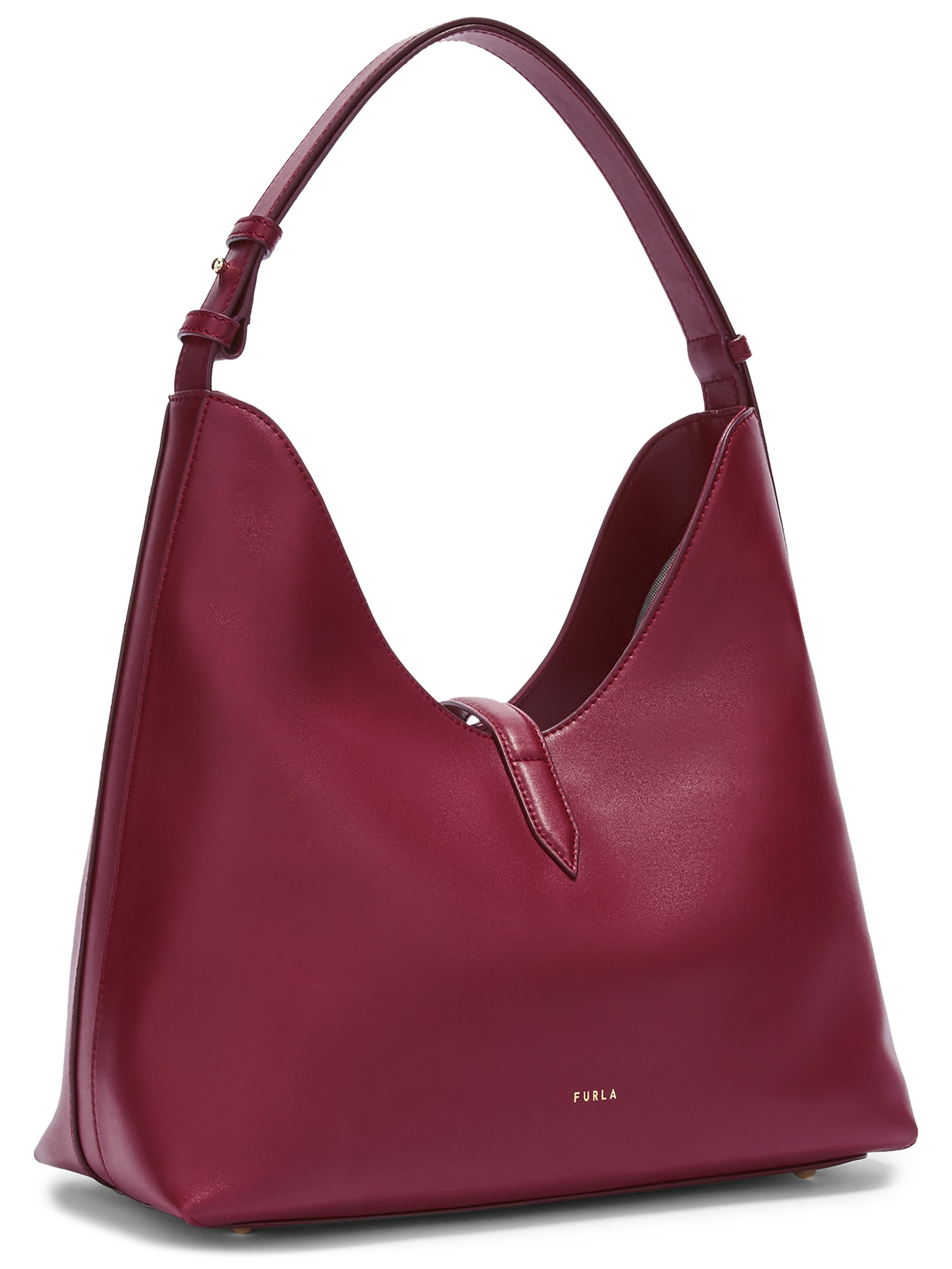 Furla Handbag in Cherry-Colored Leather | H-Brands