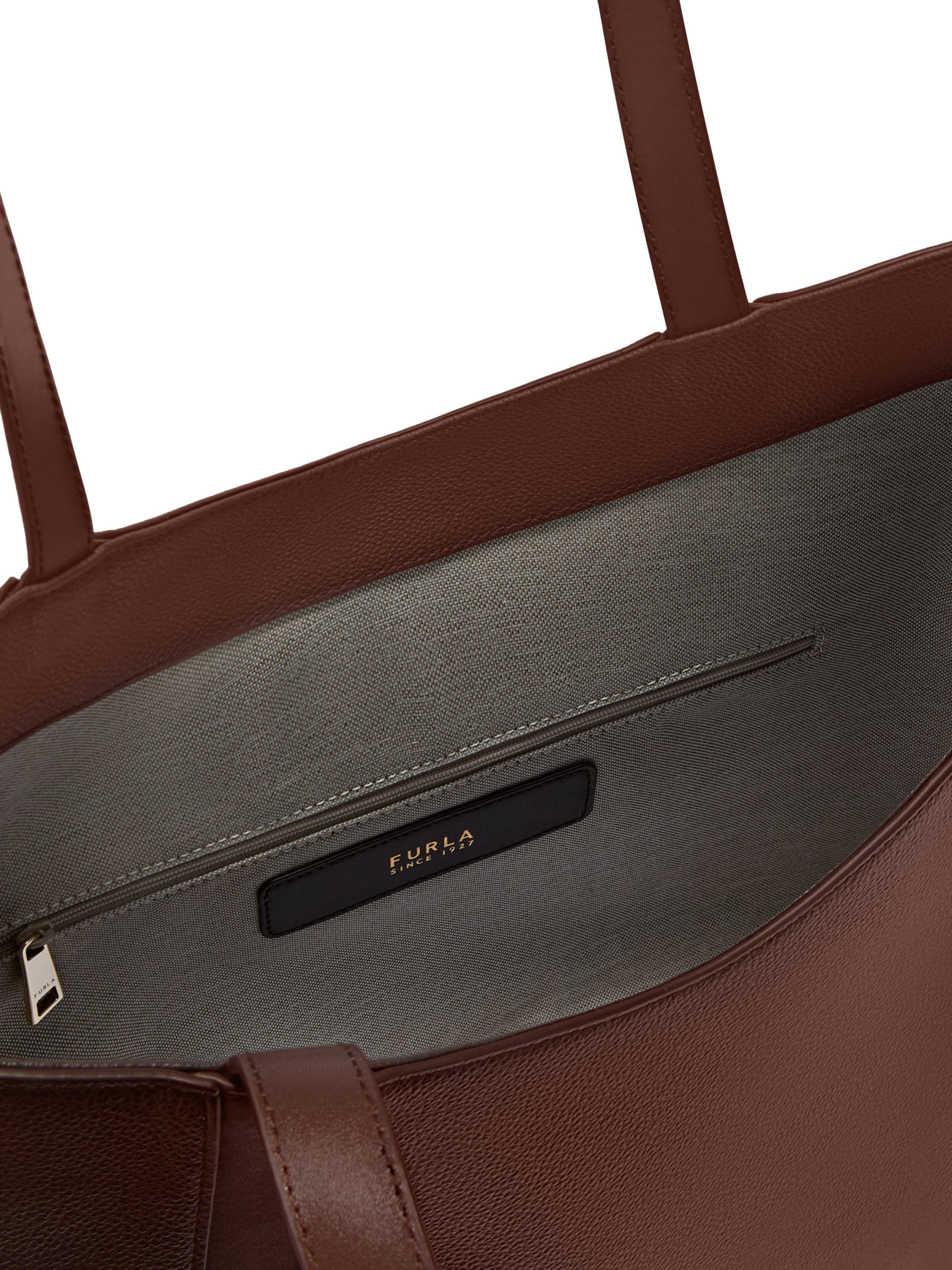 Furla Shopping L Bag in Chocolate-Colored Leather | H-Brands