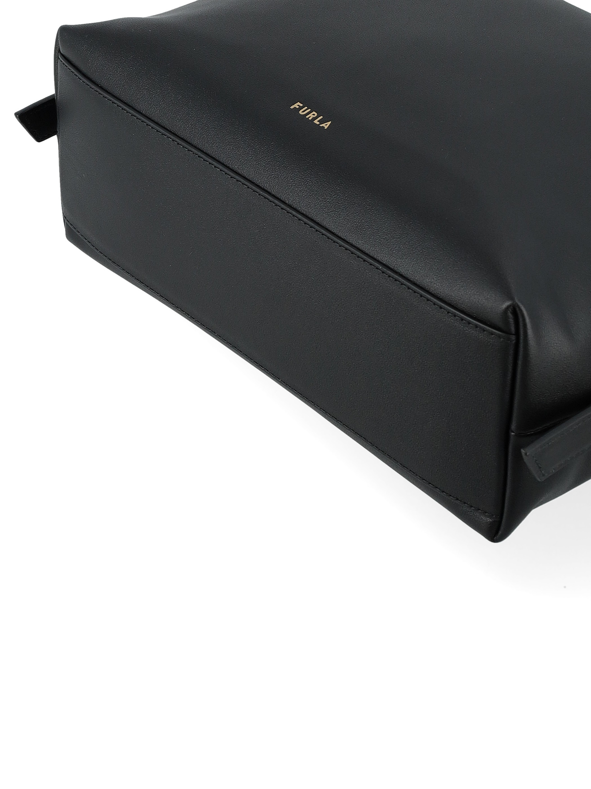 Furla M Handbag in Black Leather | H-Brands