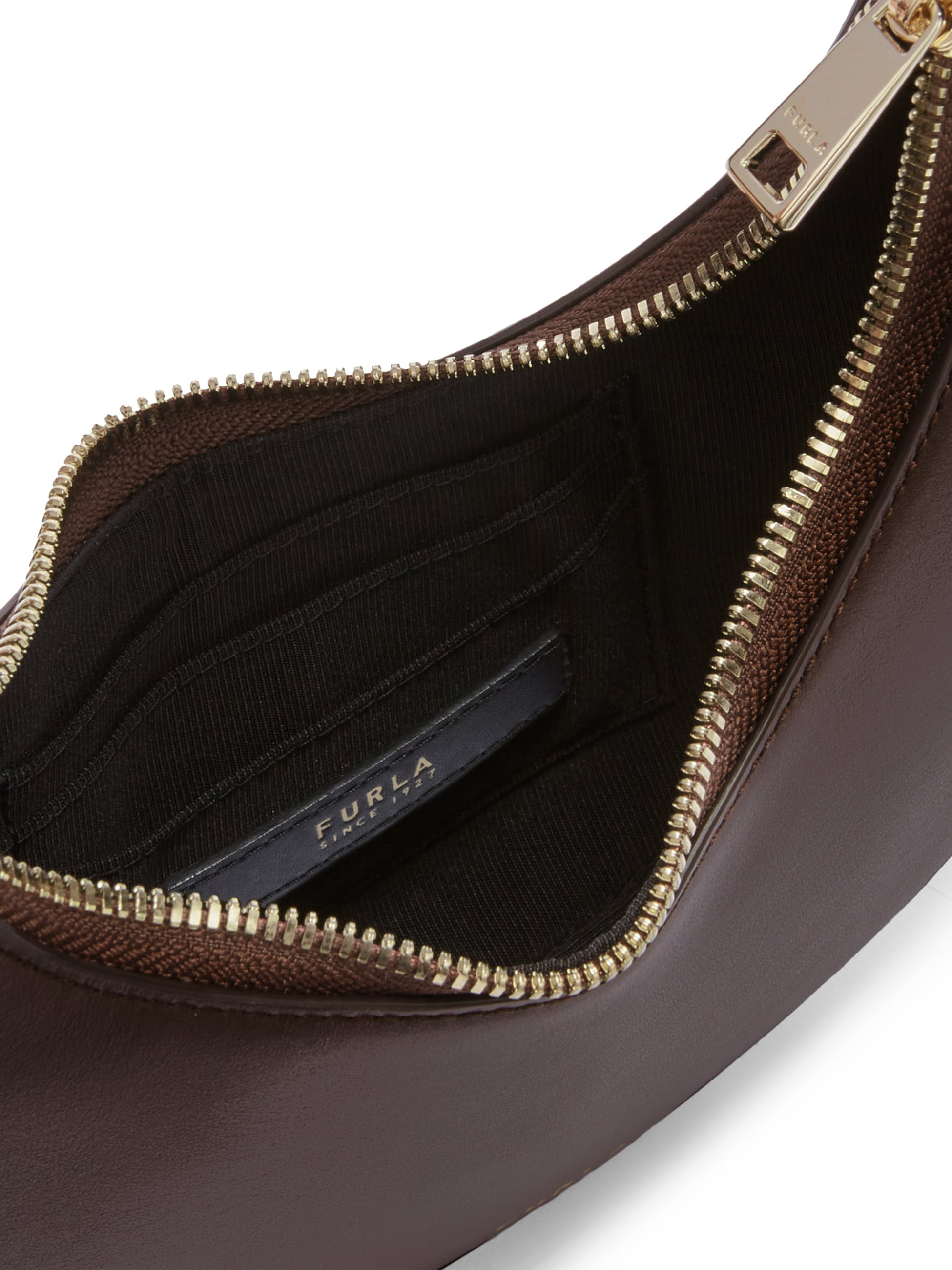 Furla Mini Bag in Smooth Chocolate Brown Leather | H-Brands