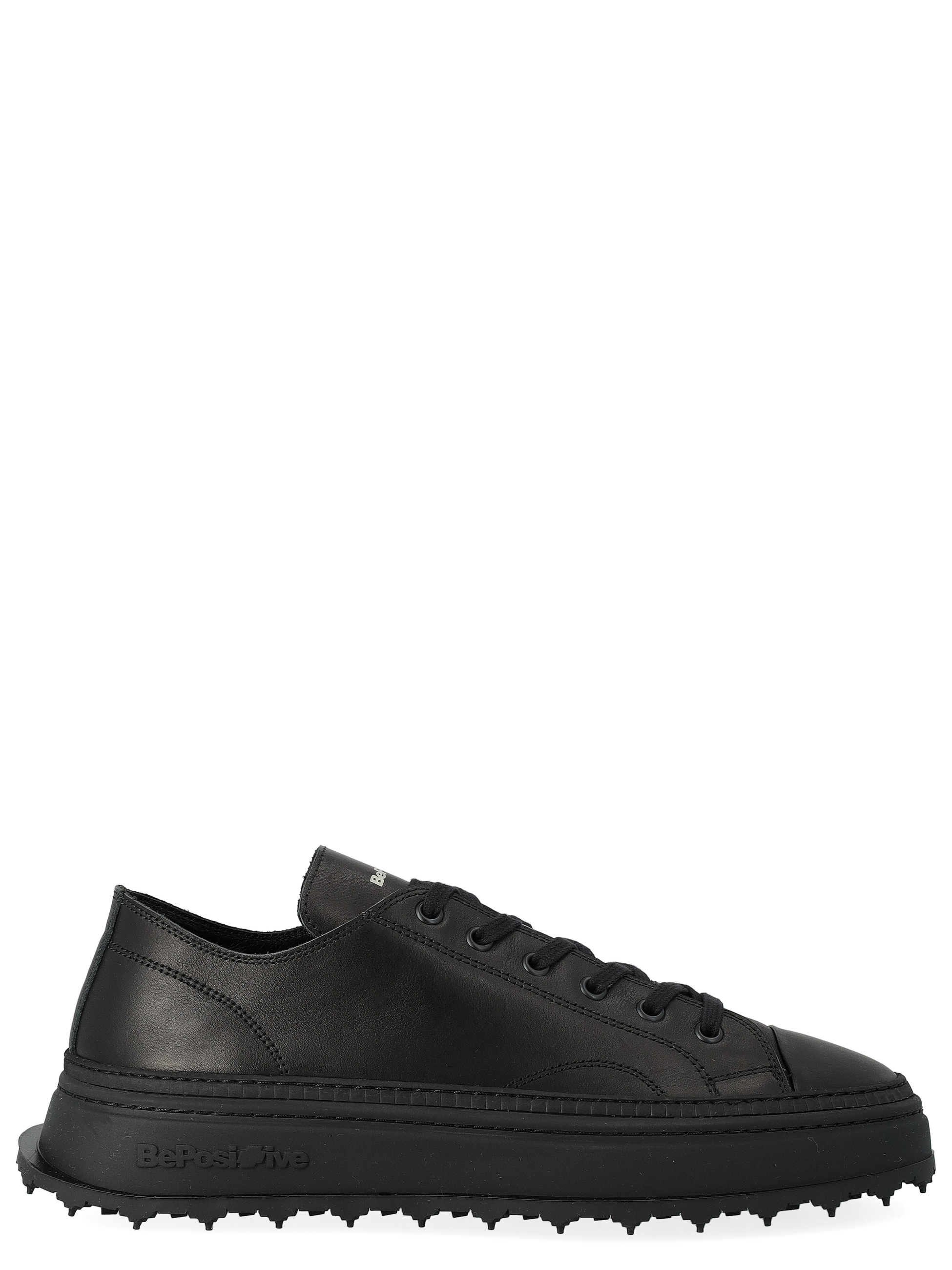 Sneaker BePositive Cuprace Star Low in pelle nera