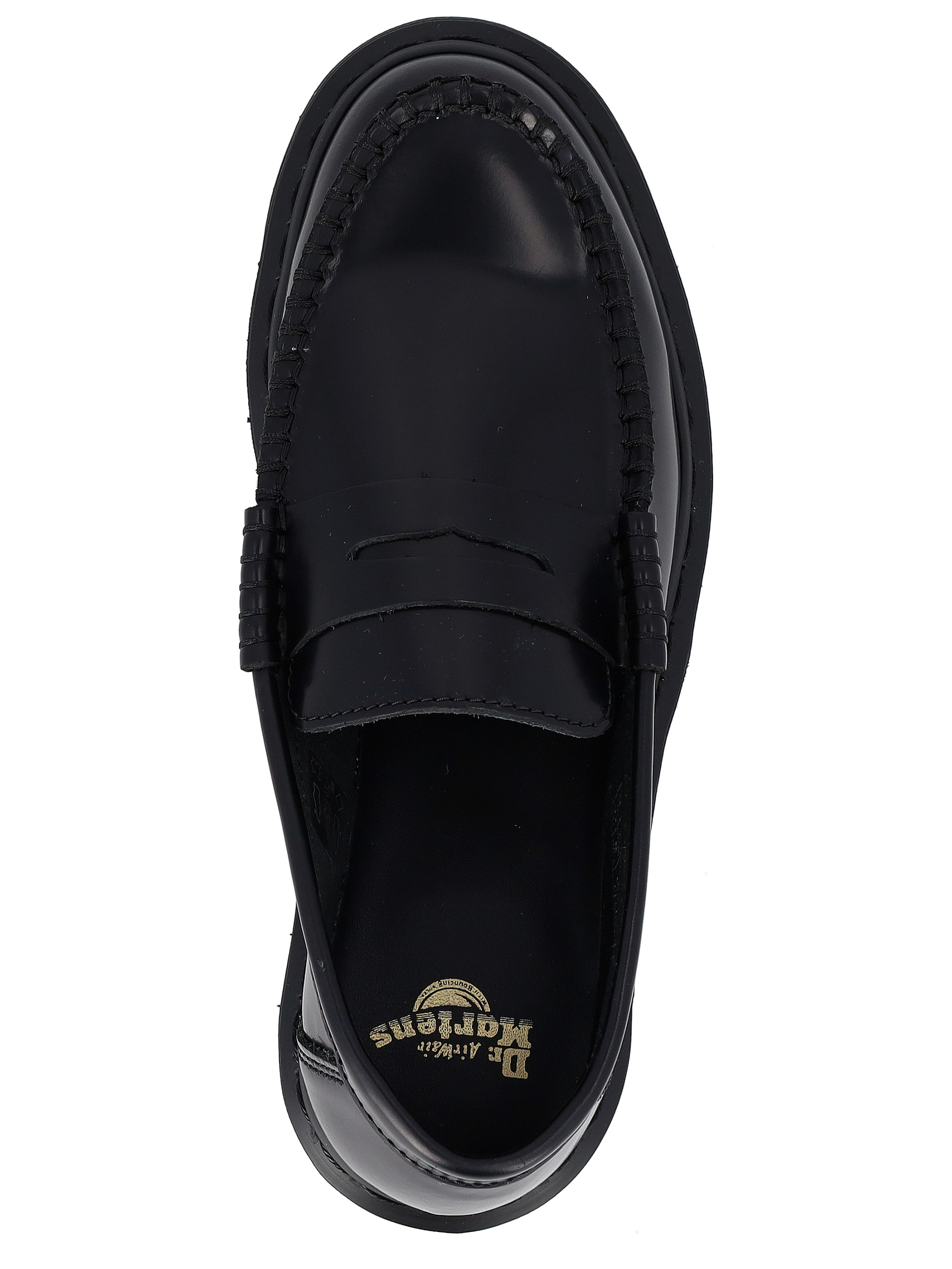 Mocasines Dr. Martens de piel Polished Smooth negra | H-Brands