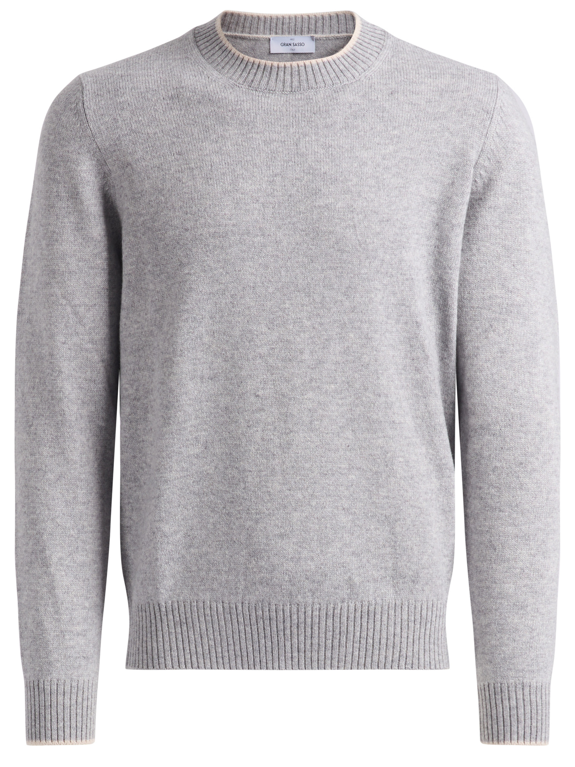 Gran Sasso sweater Gran Sasso gray Super Geelong wool | H-Brands