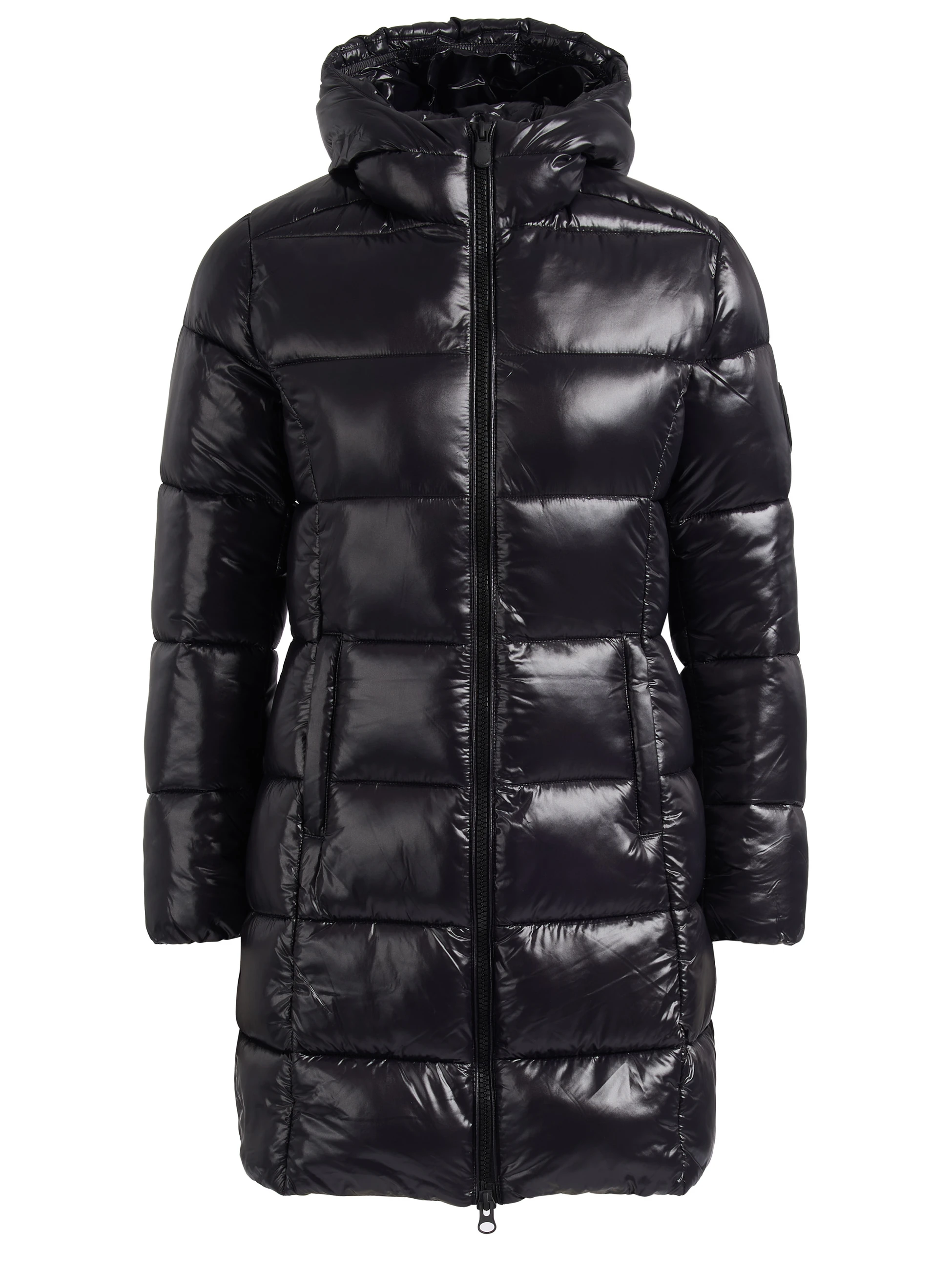 SAVE THE DUCK ブラック ダウン SIZE 2 Save The Duck Down jacket in Black Nylon | H-Brands
