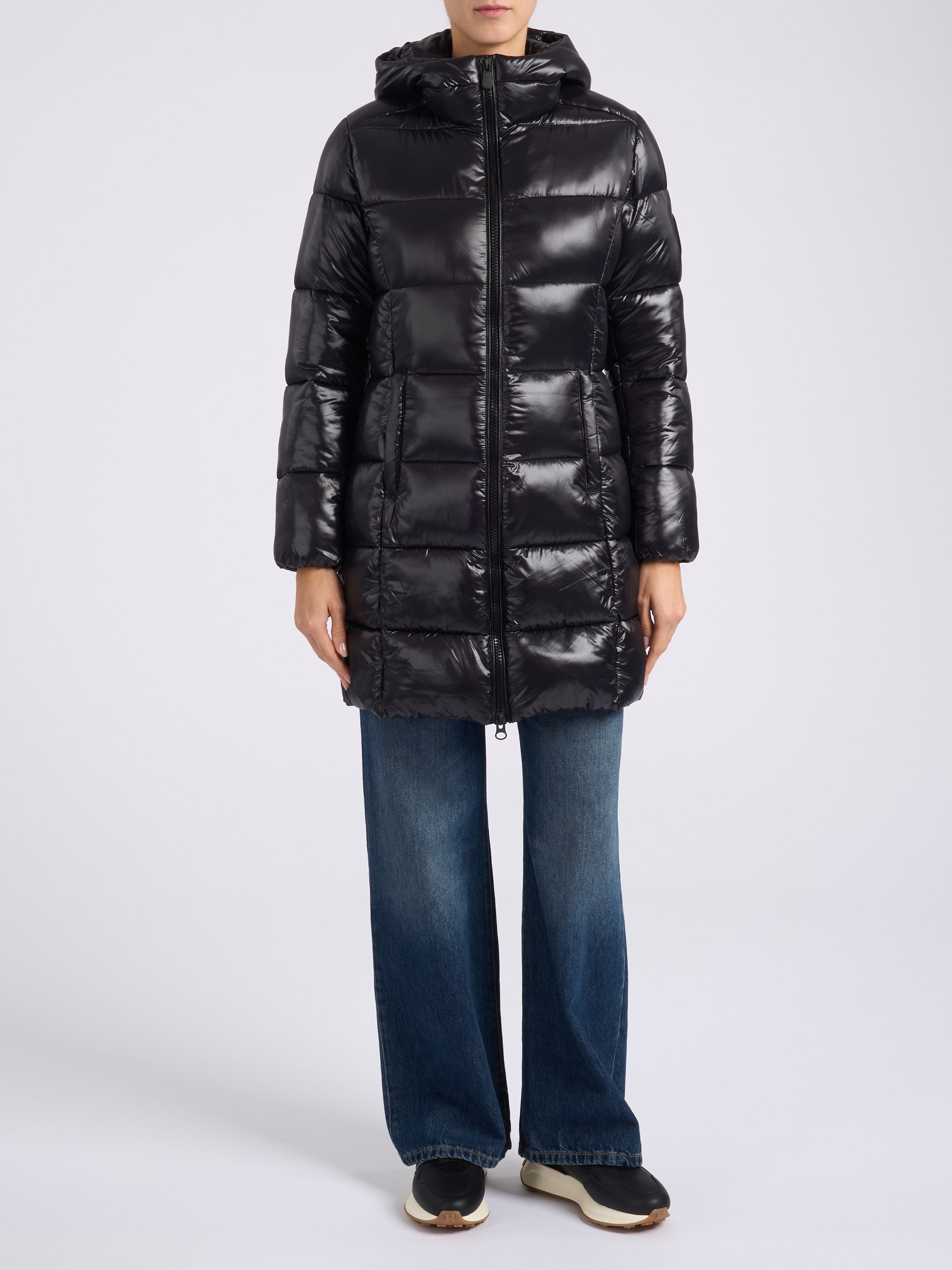 Save The Duck Down jacket in Black Nylon | H-Brands