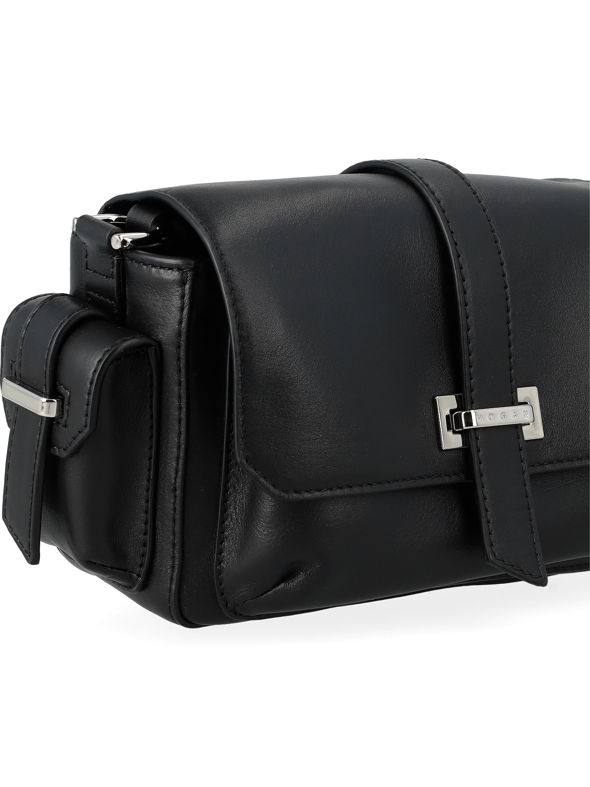Hogan Small Hogan Bag in Black Leather | H-Brands