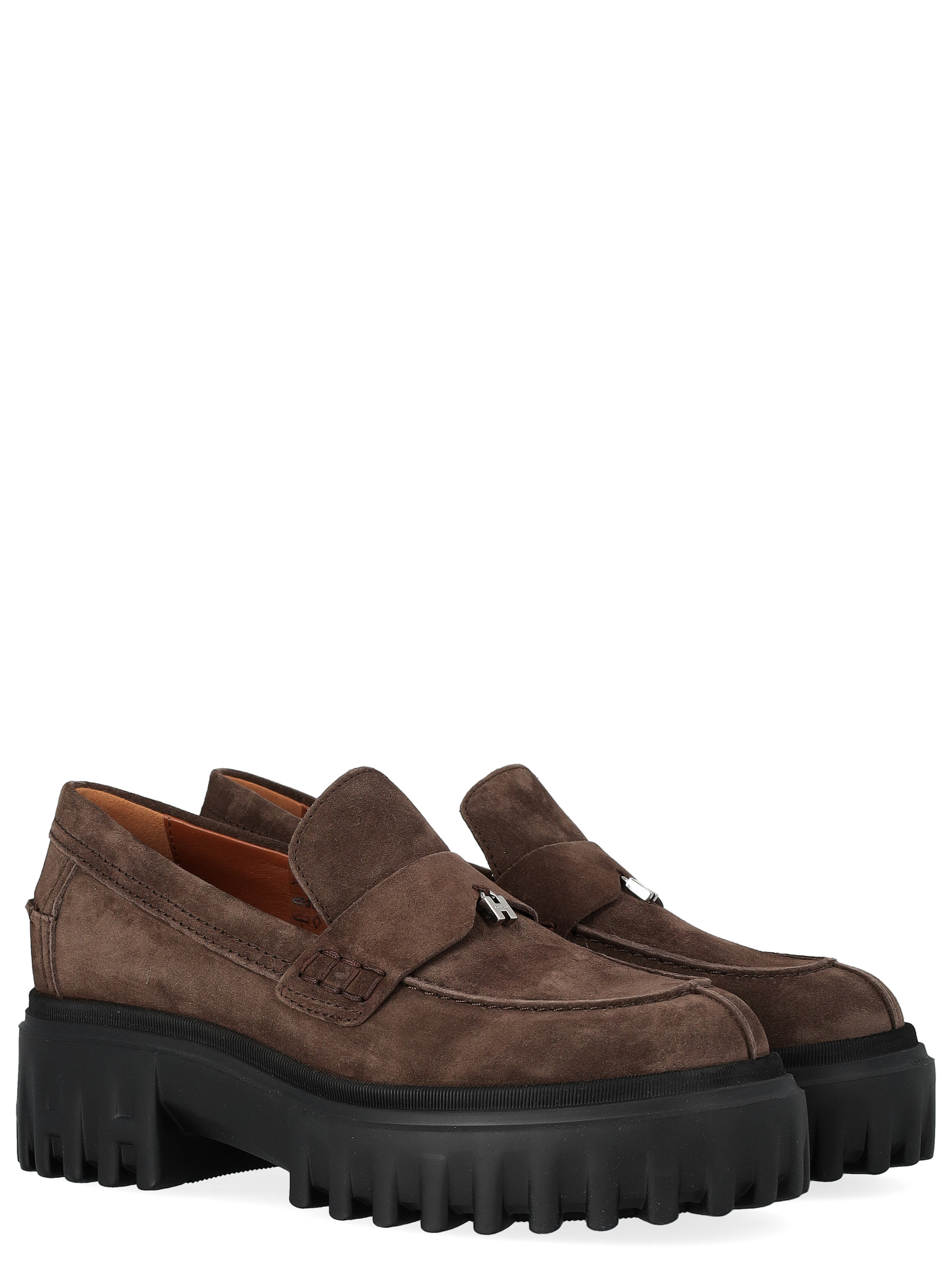 Hogan Loafer in Brown Suede | H-Brands