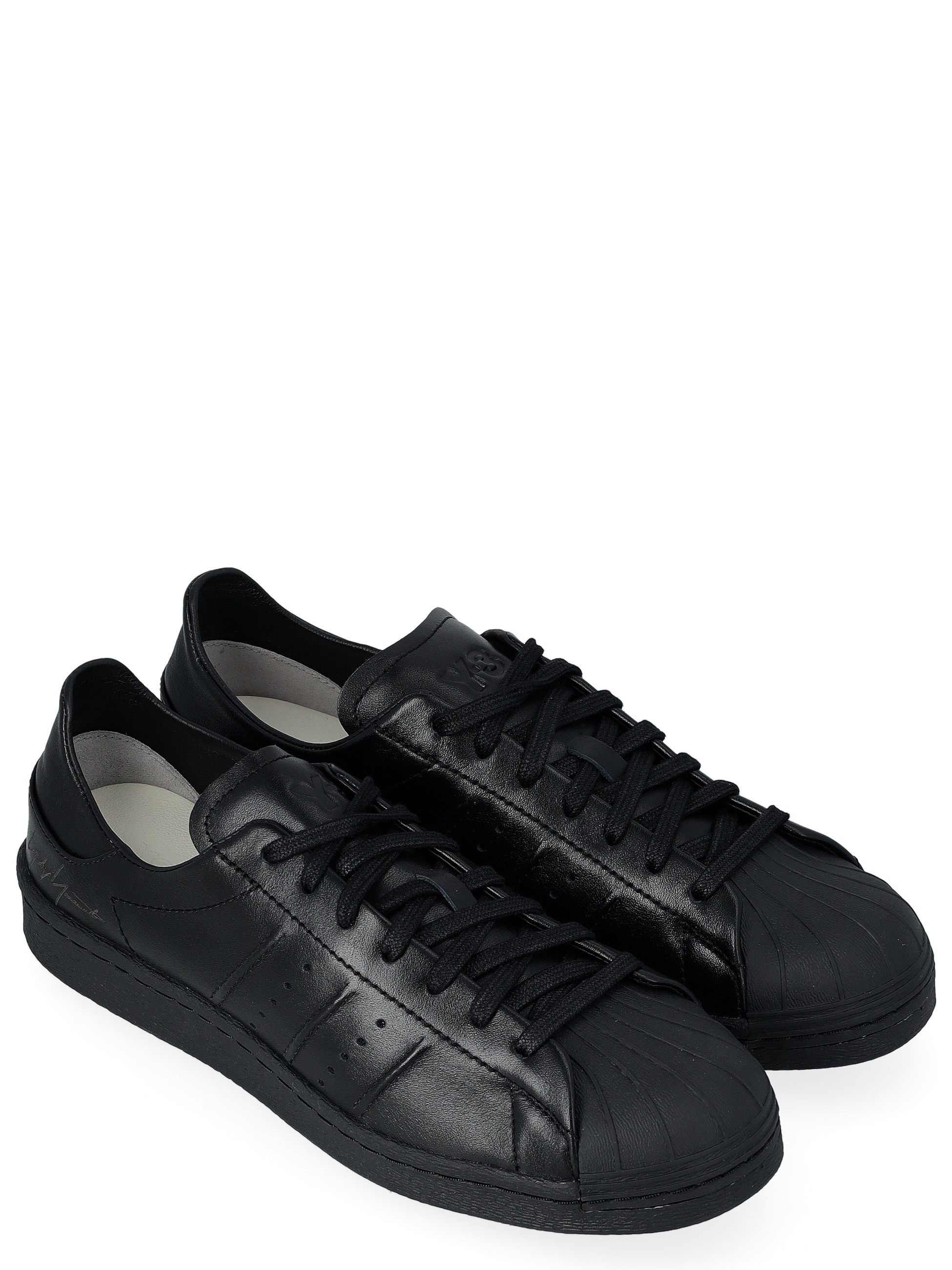 Adidas Y-3 Sneakers in Black Leather | H-Brands