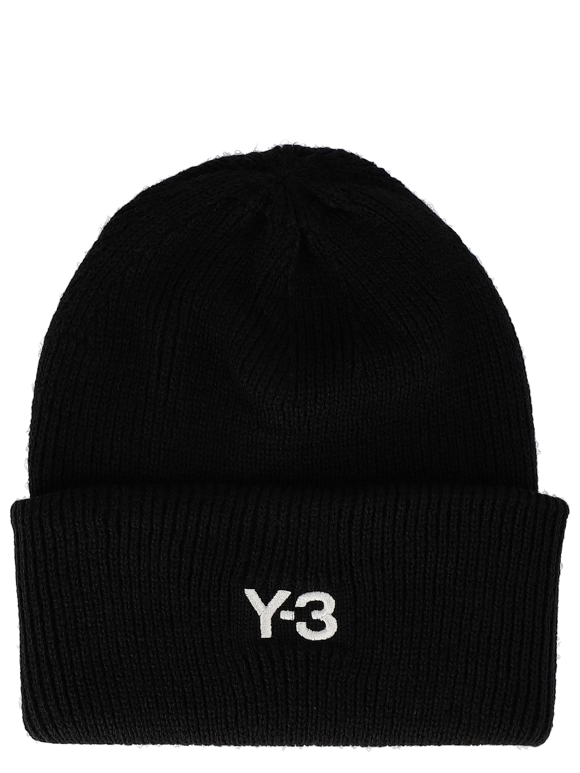 Hat Adidas Y3 Beanie Hat Berretto Adidas Y-3 In Misto Lana Color Nero