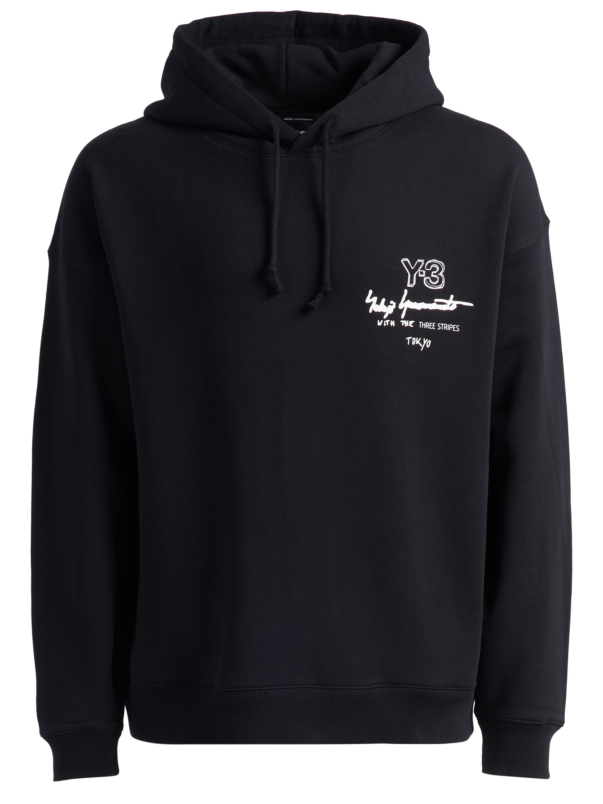 Adidas Y-3 FT Black Cotton Sweatshirt | H-Brands