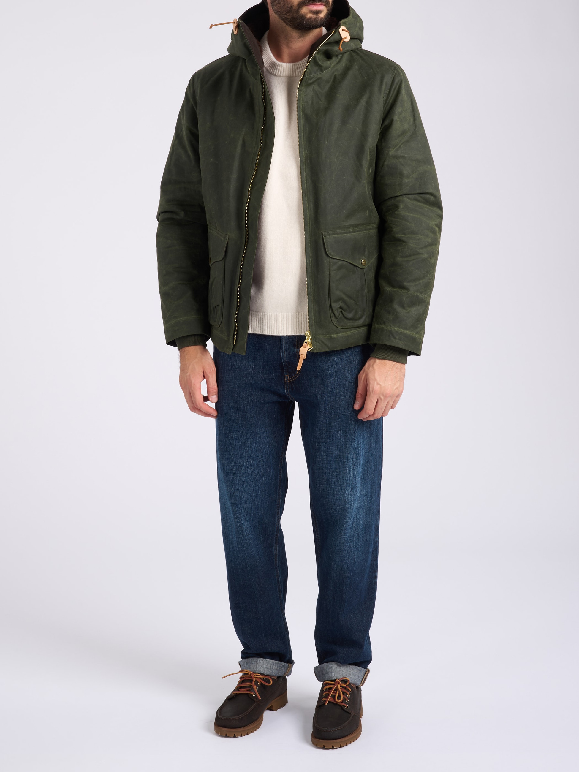 Manifattura Ceccarelli jacket Manifattura Ceccarelli green waxed