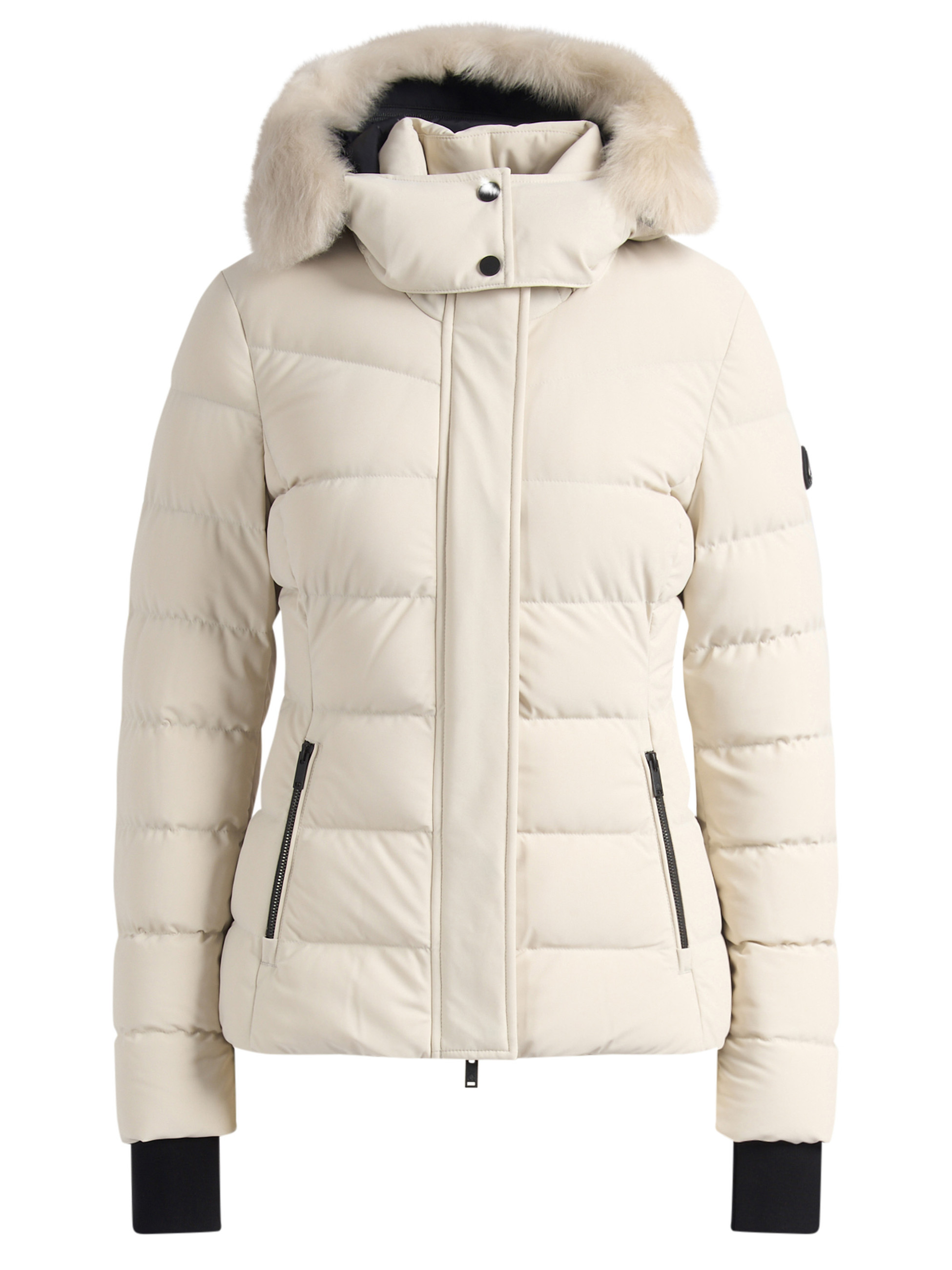 Chaqueta de plumas Moose Knuckles Betta en tejido técnico marfil  Chaqueta de plumas Moose Knuckles Betta en tejido técnico marfil