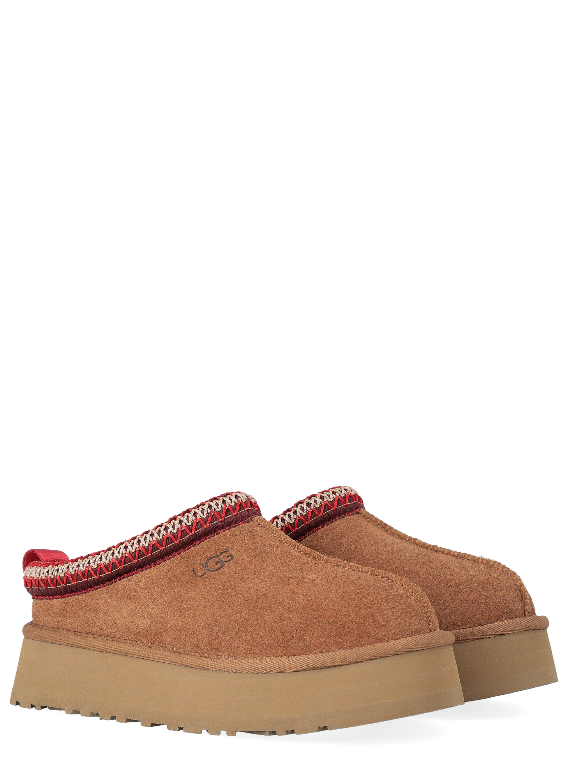 UGG Tazz II Suede Slippers in Chestnut | H-Brands