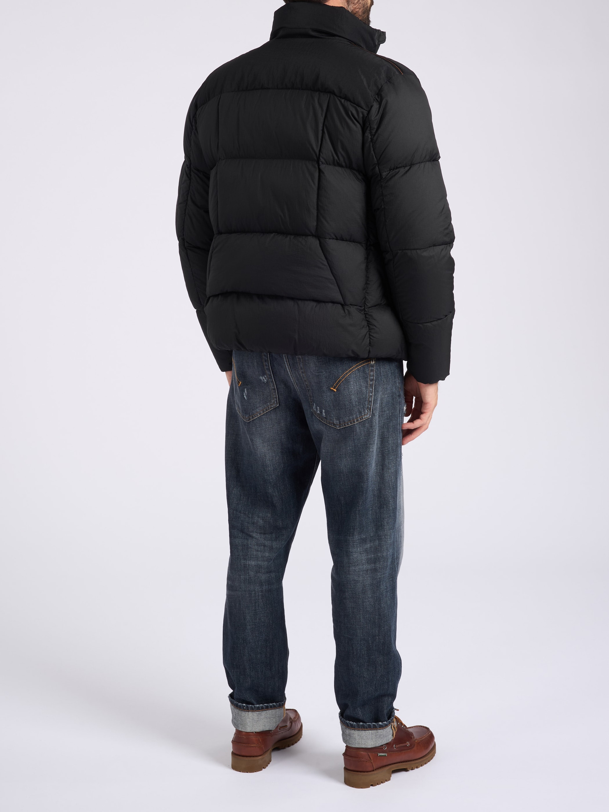 Parajumpers Down jacket in Black Technical Fabric | H-Brands