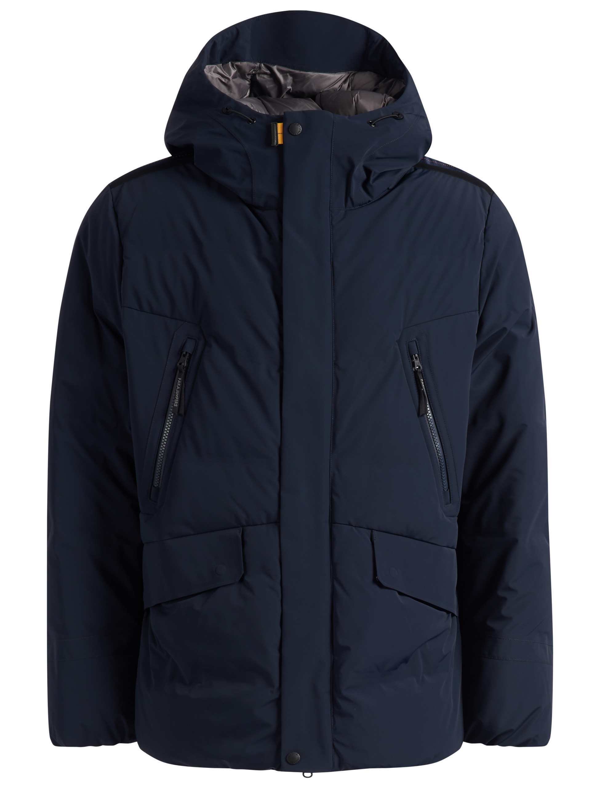 Chaqueta de plumas Parajumpers Kazu en tejido técnico azul  Chaqueta de plumas Parajumpers Kazu en tejido técnico azul