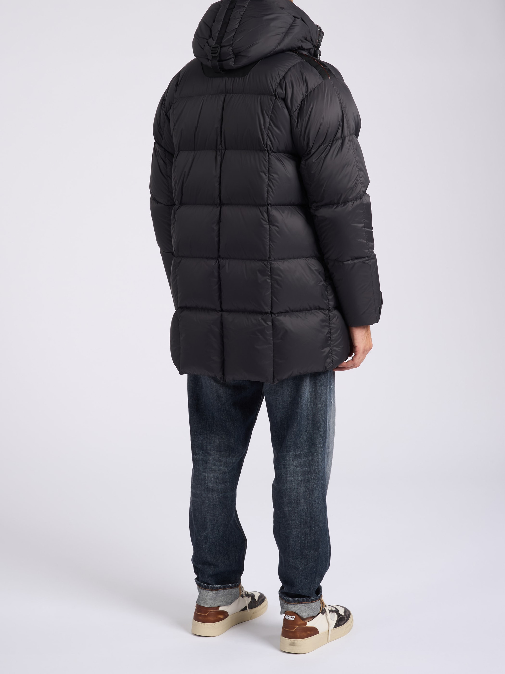 Parajumpers Down jacket in Black Technical Fabric | H-Brands