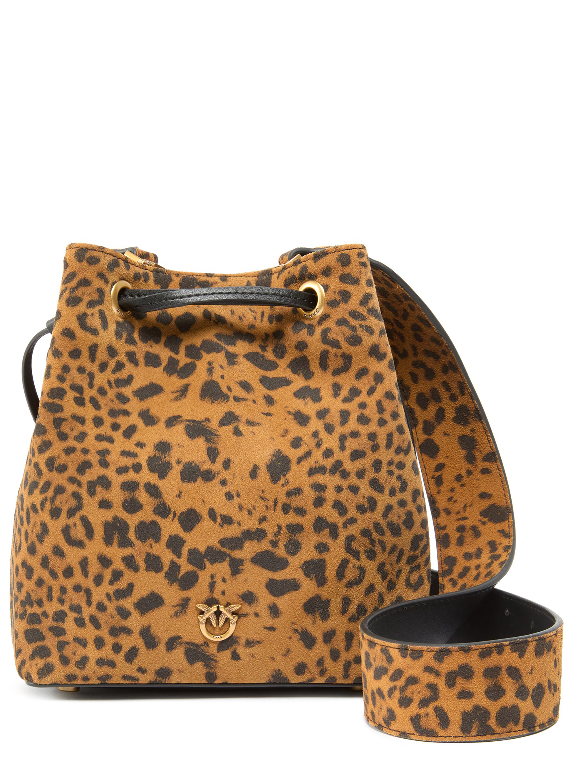 Bolso de ante de leopardo Pinko Bolso de ante de leopardo Pinko