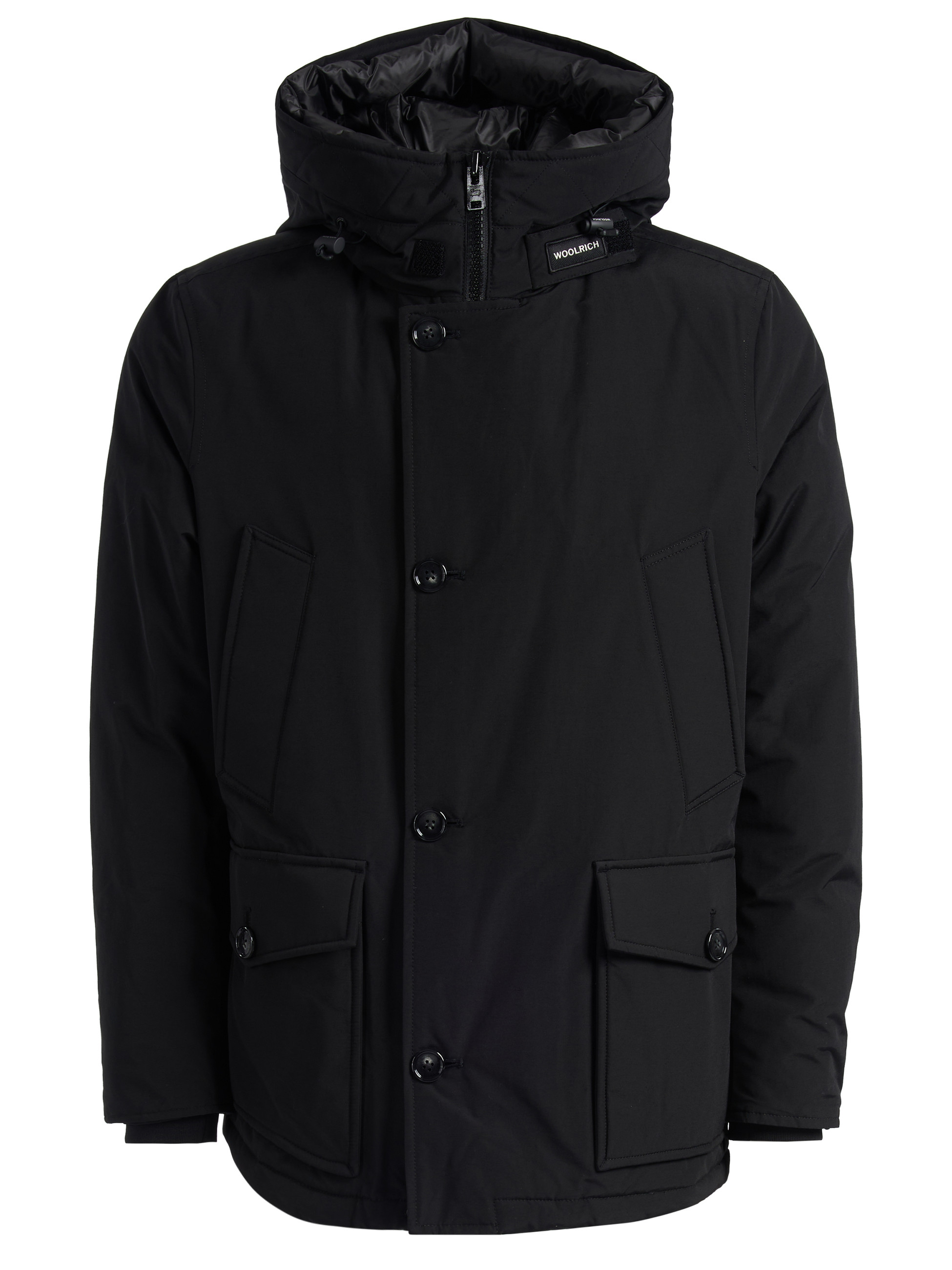 Chaqueta de plumas Woolrich Arctic Anorak en Ramar Cloth negro Chaqueta de plumas Woolrich Arctic Anorak en Ramar Cloth negro