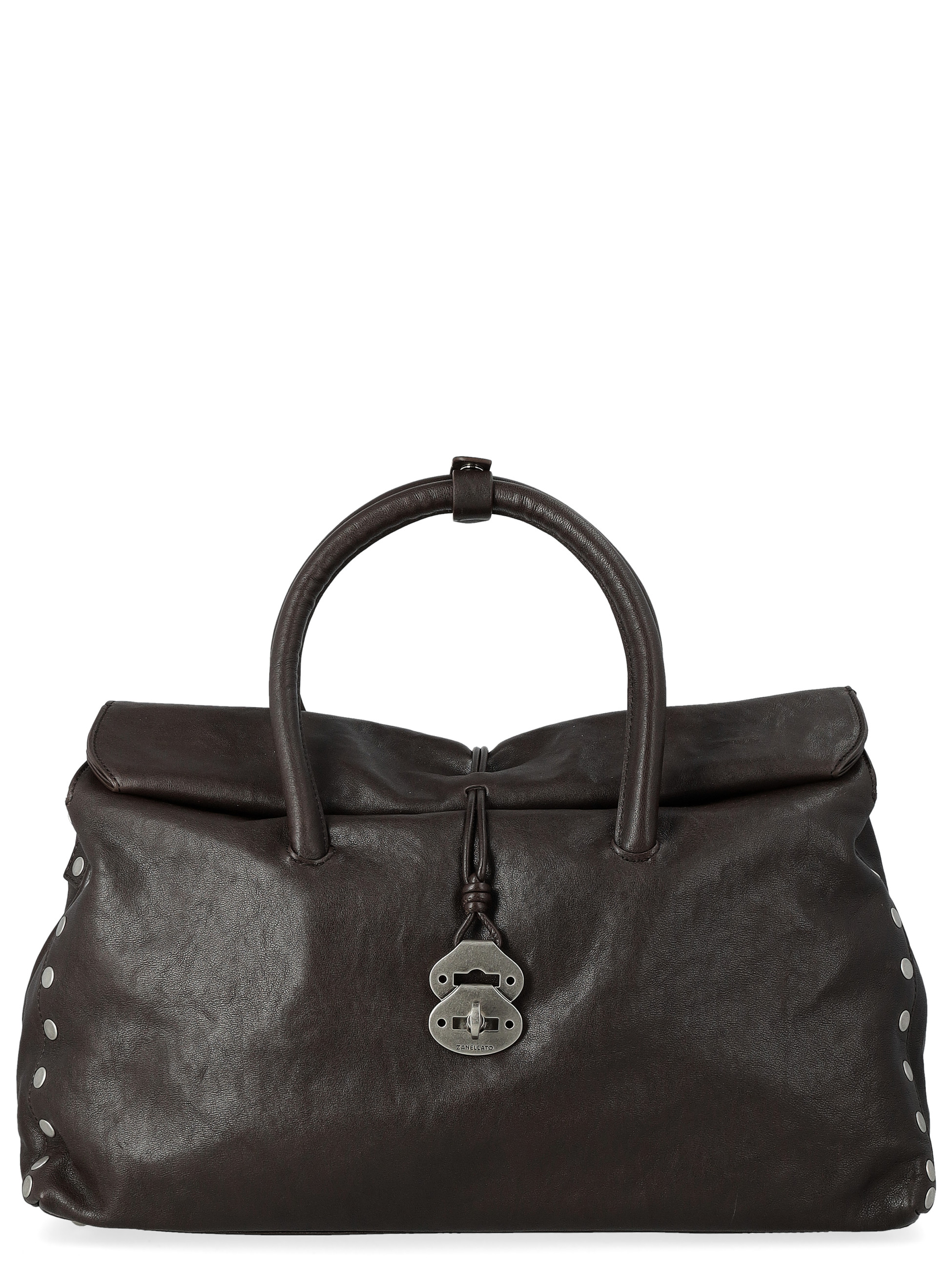 Zanellato Tabacco XL Bag in Smooth Brown Leather | H-Brands