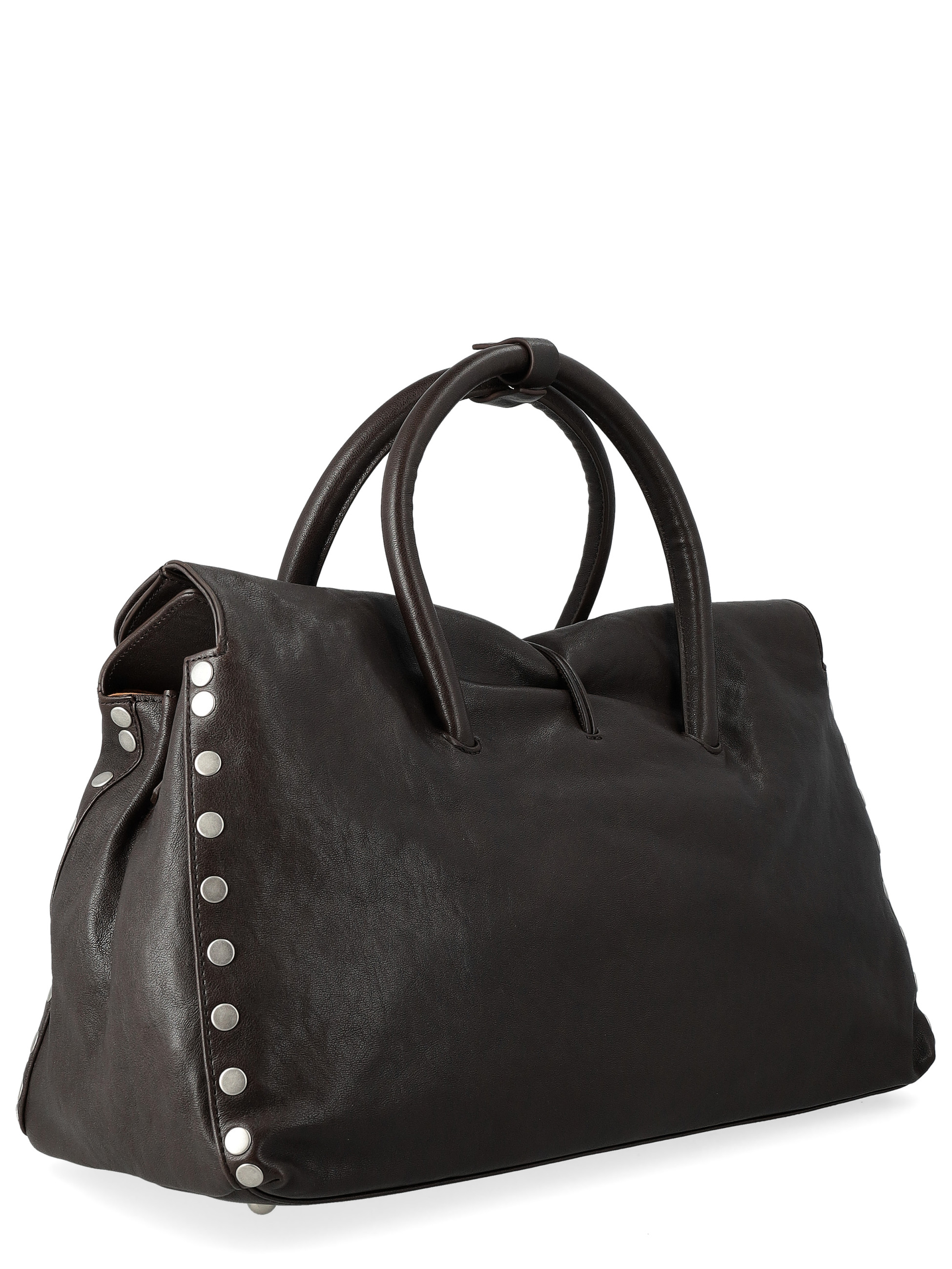 Zanellato Tabacco XL Bag in Smooth Brown Leather | H-Brands