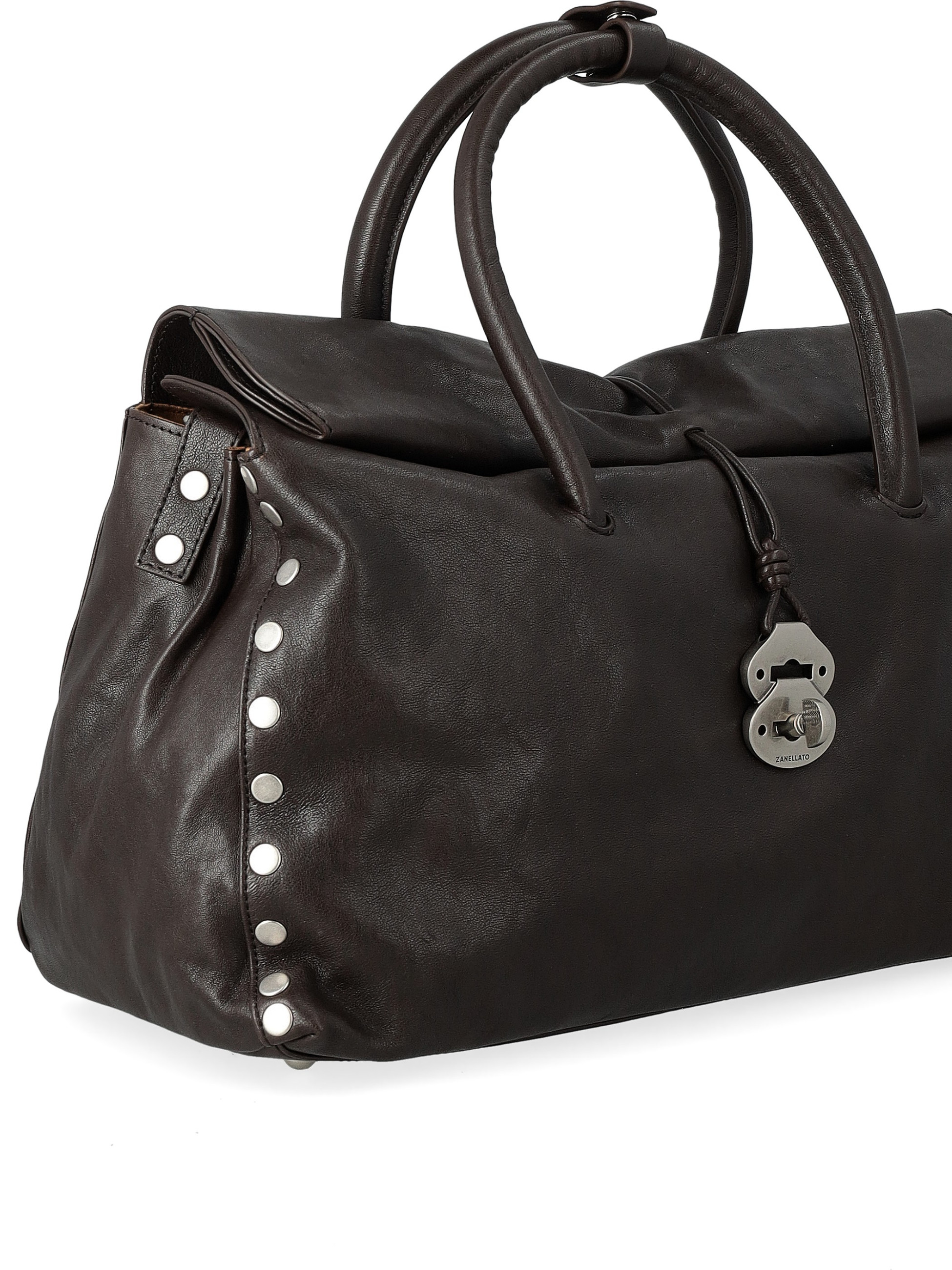 Zanellato Tabacco XL Bag in Smooth Brown Leather | H-Brands