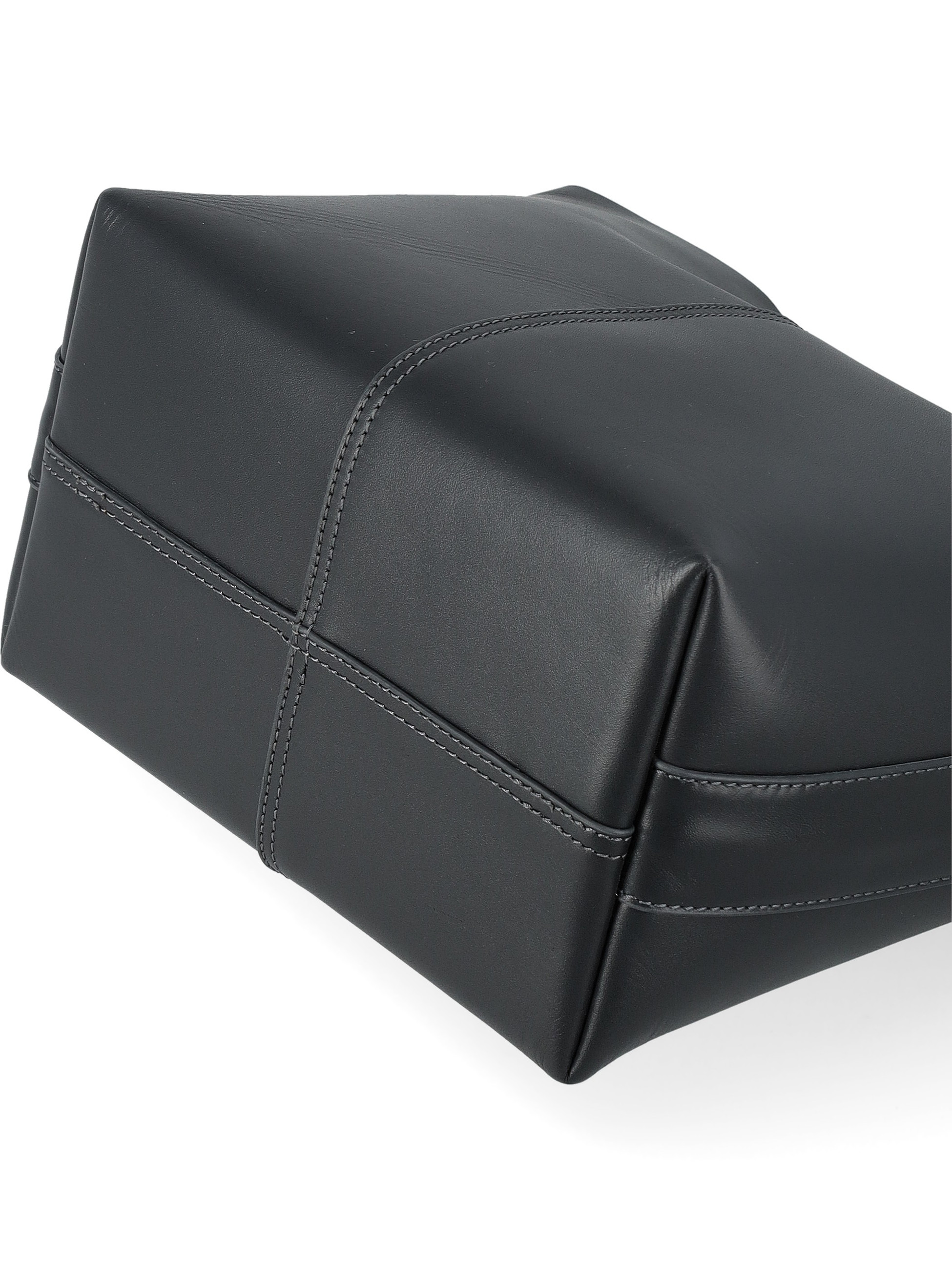 Soeur Mini Bag in Dark Gray Leather | H-Brands