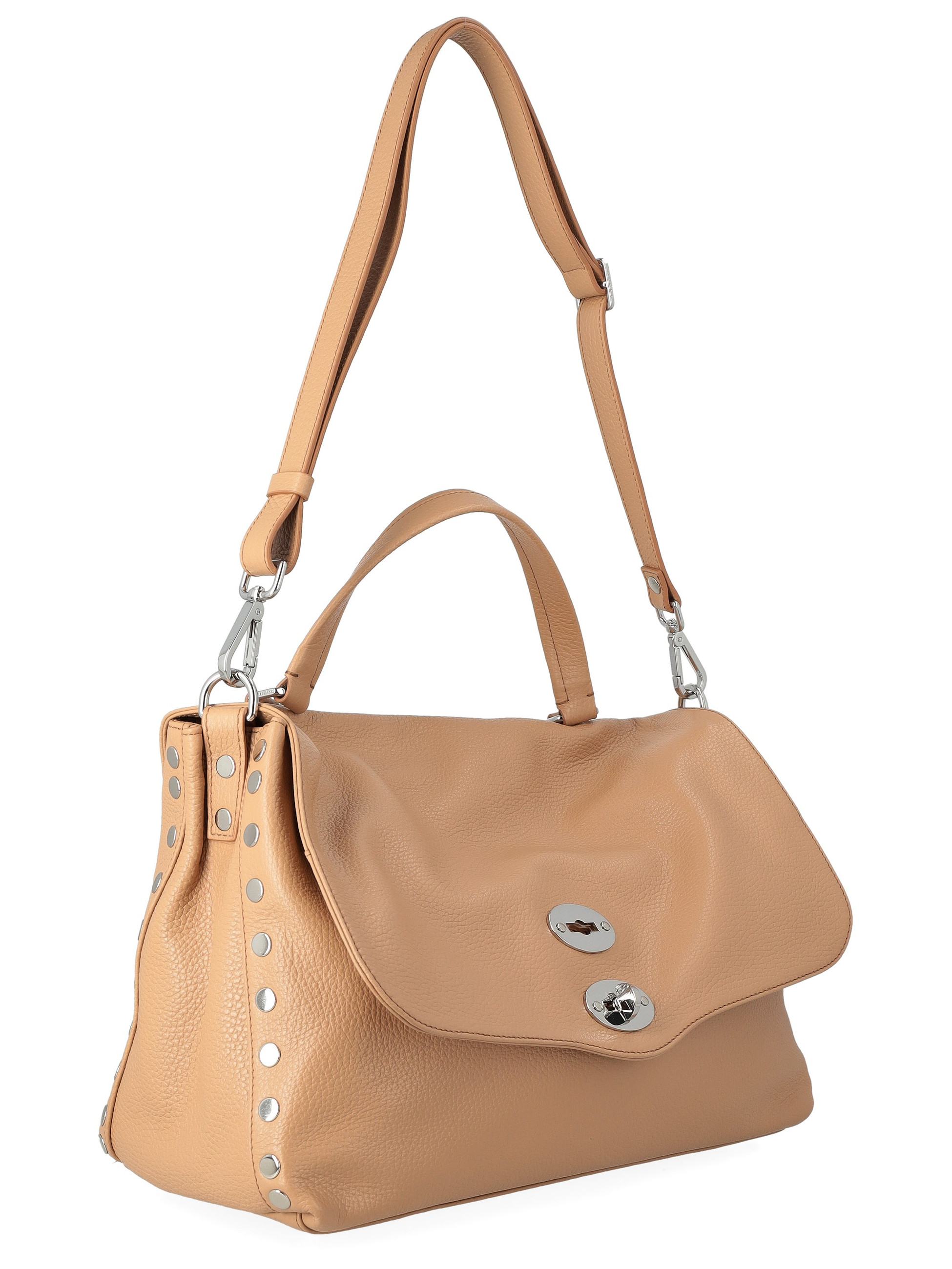 Zanellato Daily M Bag in Beige Embossed Leather | H-Brands