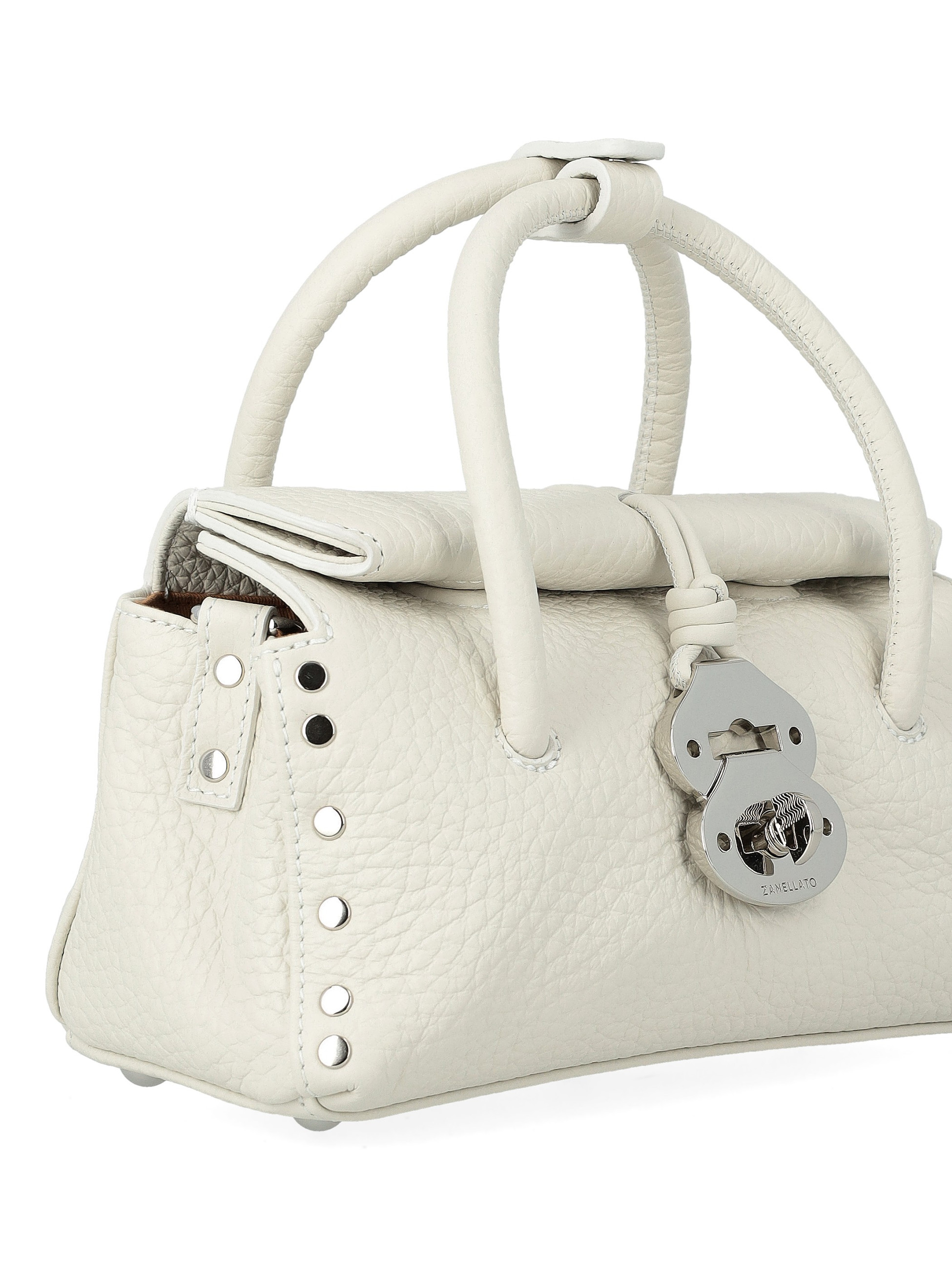 Zanellato Centauro Baby Bag in White Leather | H-Brands