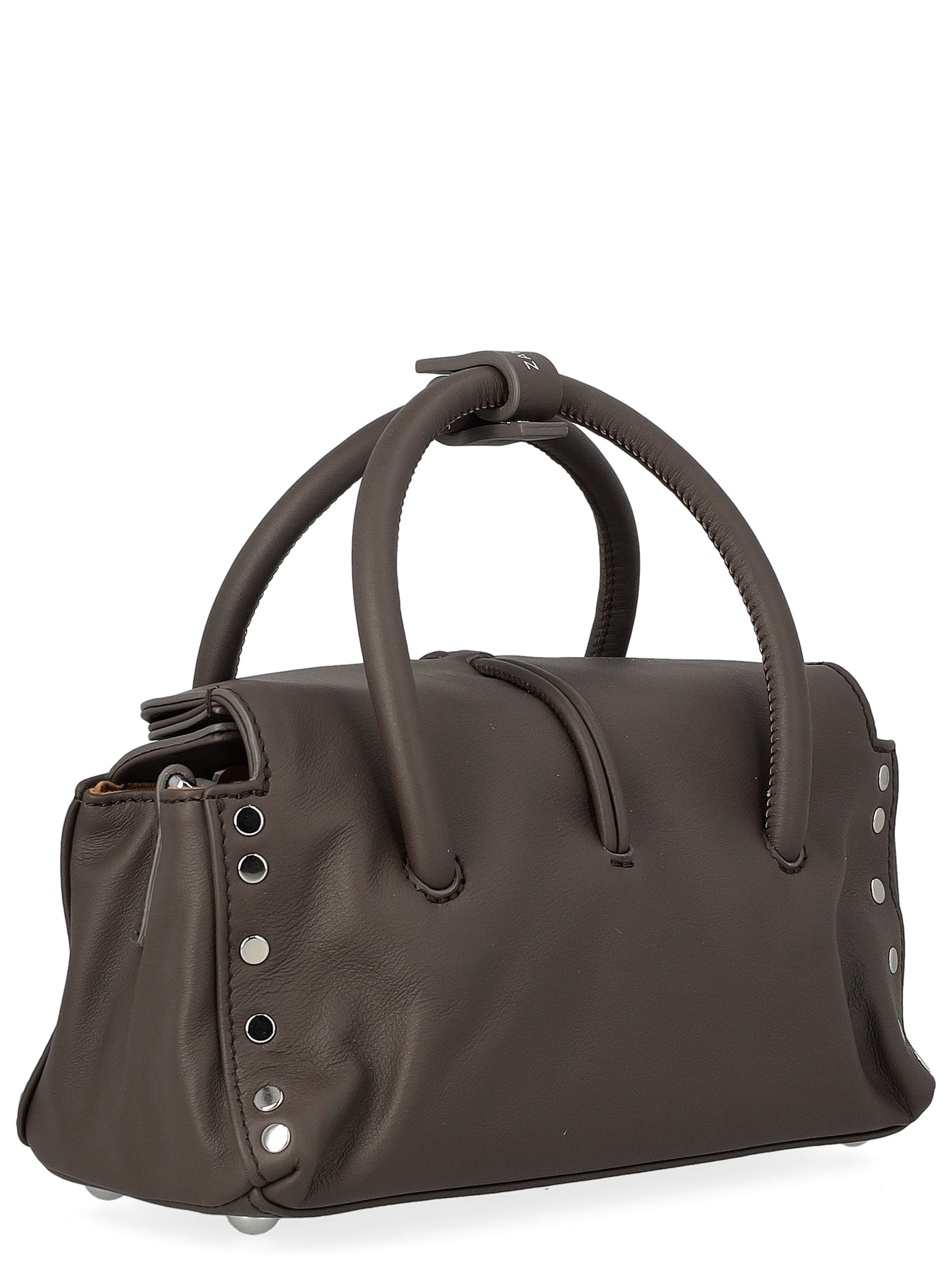Zanellato Saeta Baby Brown Leather Bag | H-Brands