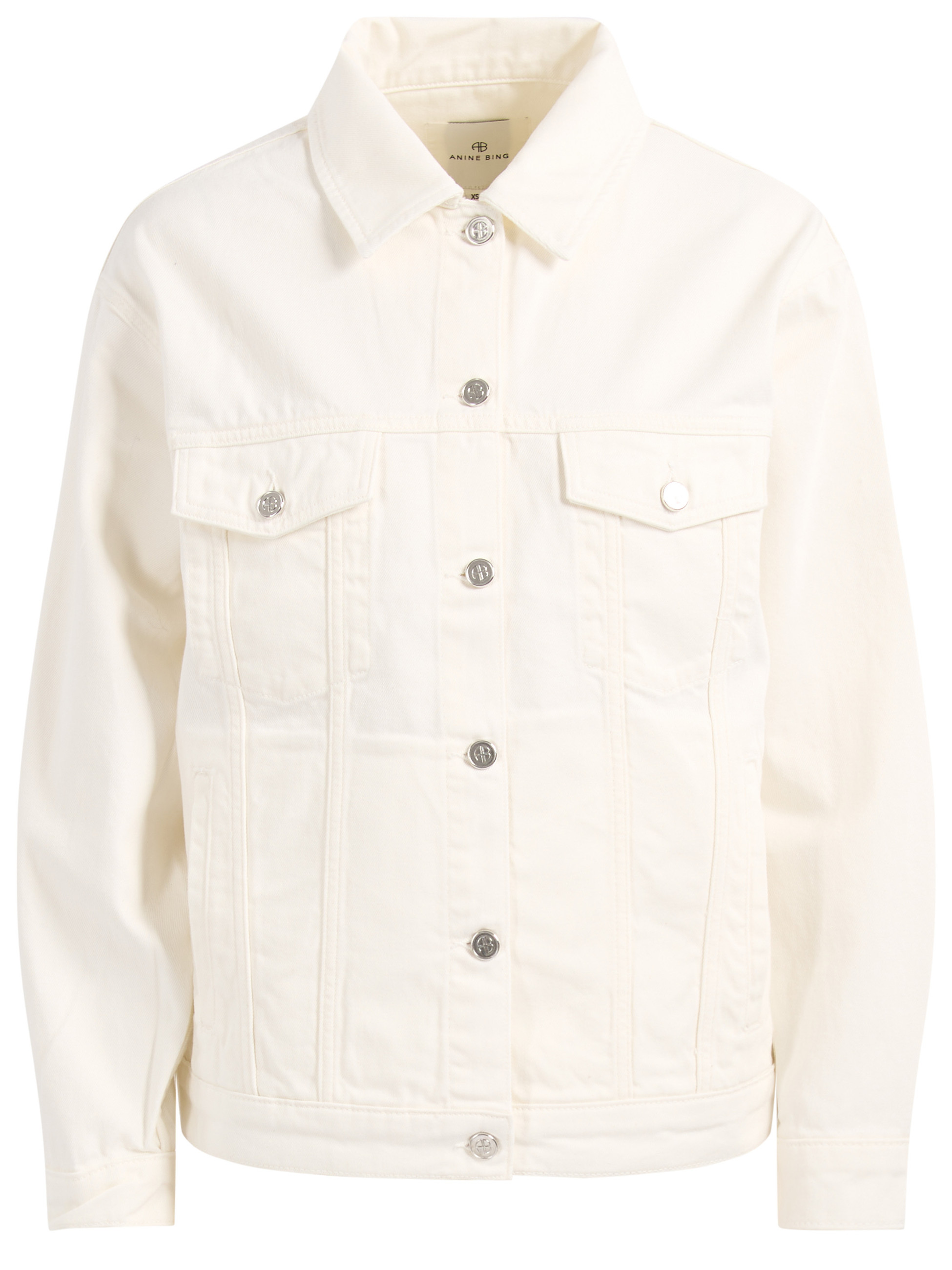 Giacca Anine Bing Rory in cotone ecru