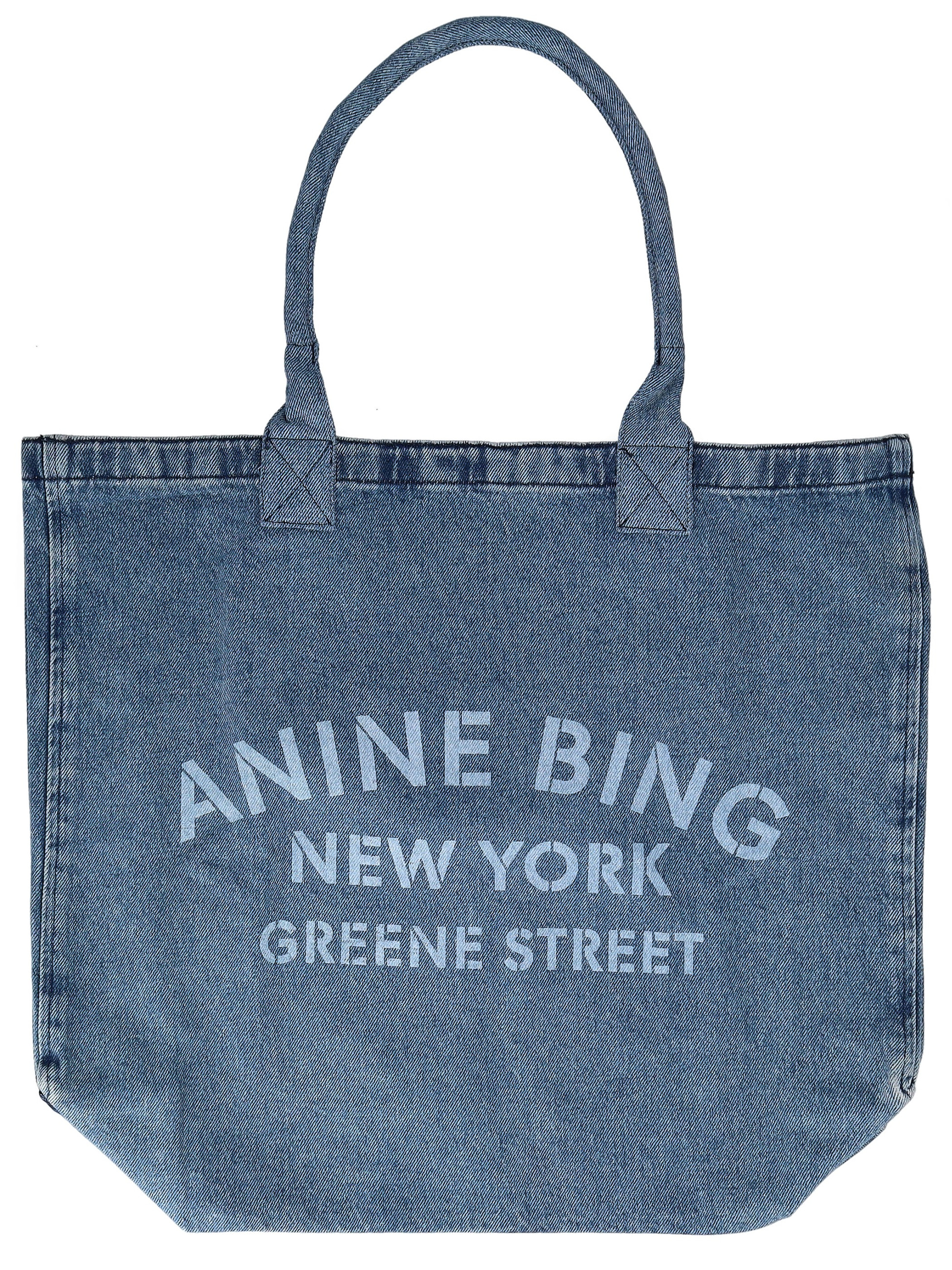 Anine Bing Blue Denim Bag | H-Brands