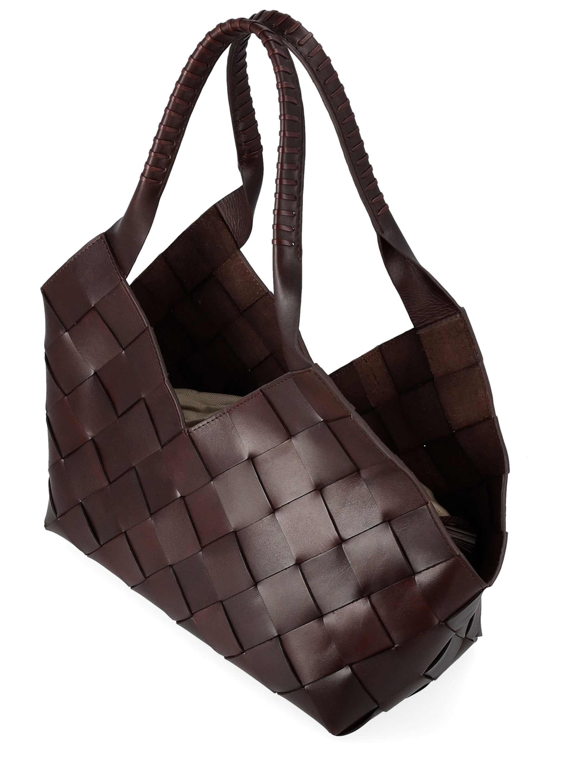 Dragon Diffusion Brown Leather Bag | H-Brands