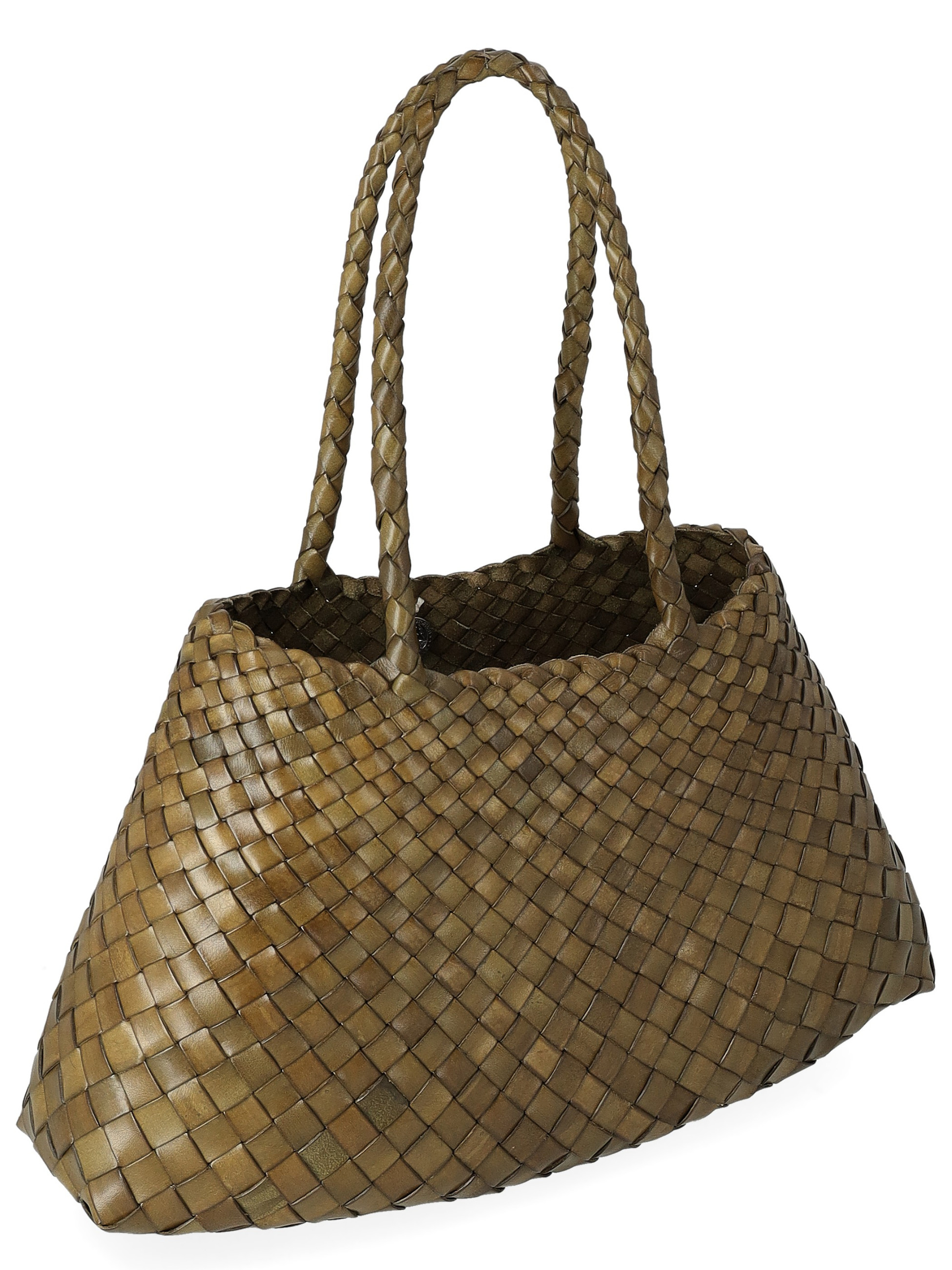Dragon Diffusion Croce Big Bag in Khaki Leather | H-Brands